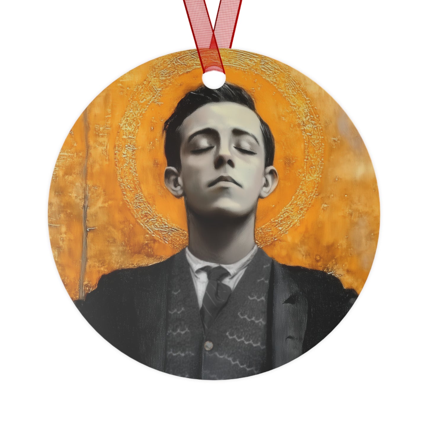 Blessed Miguel Pro - Ornament - Religious Holiday Christmas Ornament and Keepsake - Double sided - Christmas Gift - Catholic