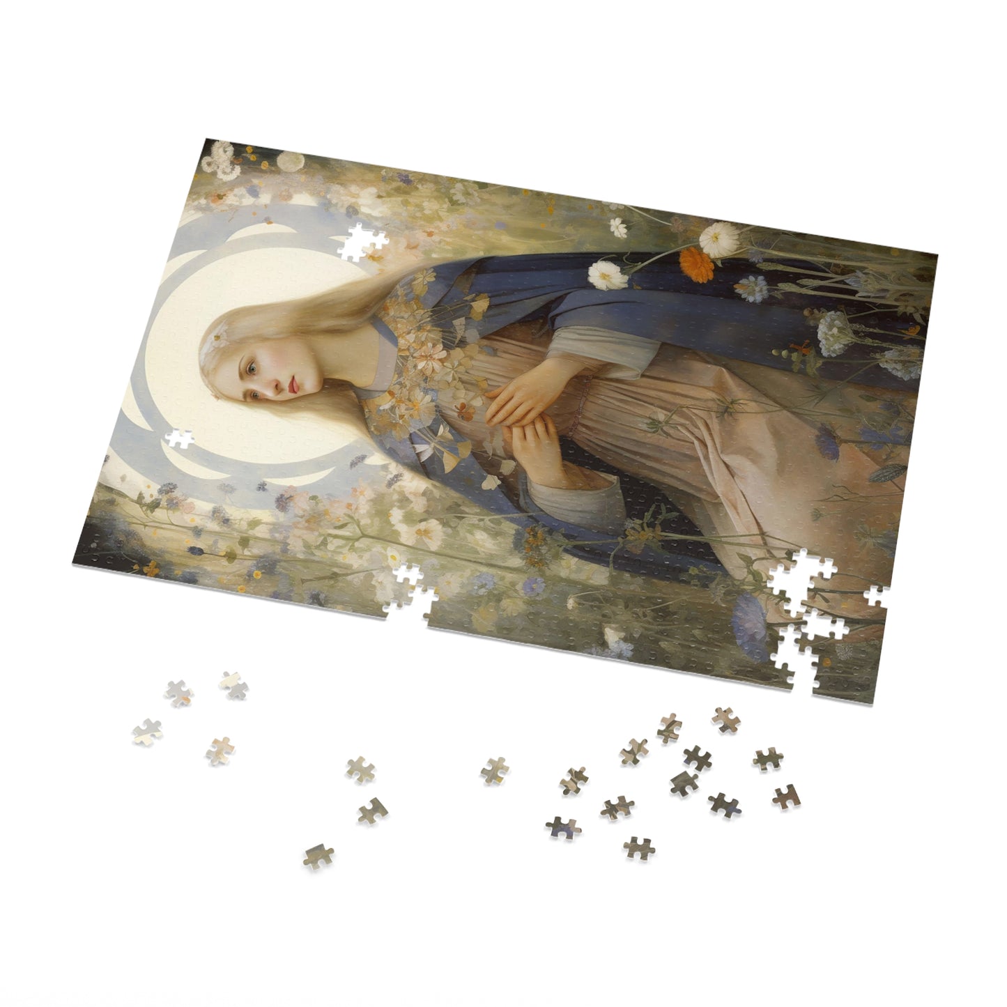 Saint Hildegarde - Puzzle and Keepsake Tin - Religious Jigsaw Puzzle (30, 110, 252, 500,1000-Piece) - Religious Puzzle