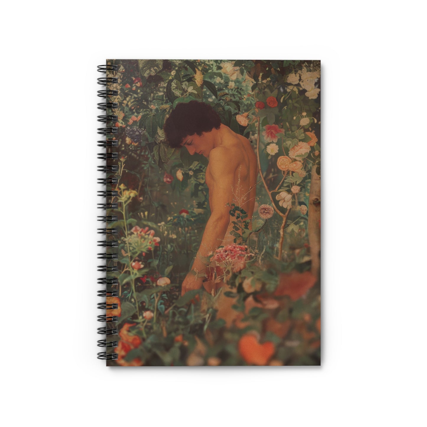 Saint Adam - Journal - Sanctified Souls Art - Religious Based Notebook - Spiral Notebook - Ruled Line