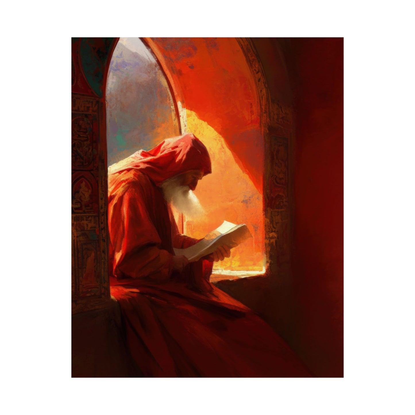 Isaiah and the Promise of the Holy One - Sanctified Souls Print - Multiple Sizes - Premium Matte Vertical Posters