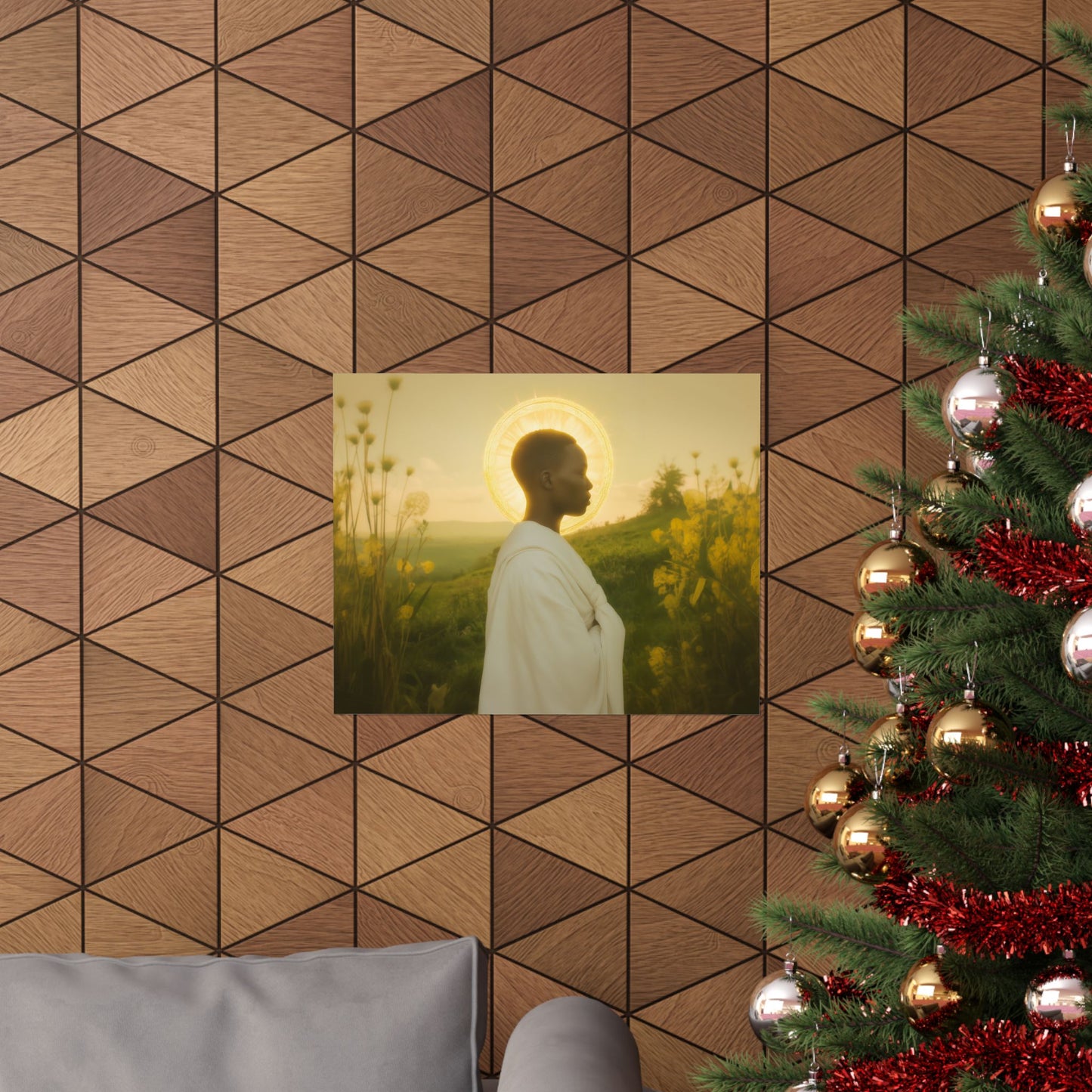 Saint Charles Lwanga- Sanctified Souls Print - Multiple Sizes - Premium Posters - Catholic Art - Christian Home Decor Artwork
