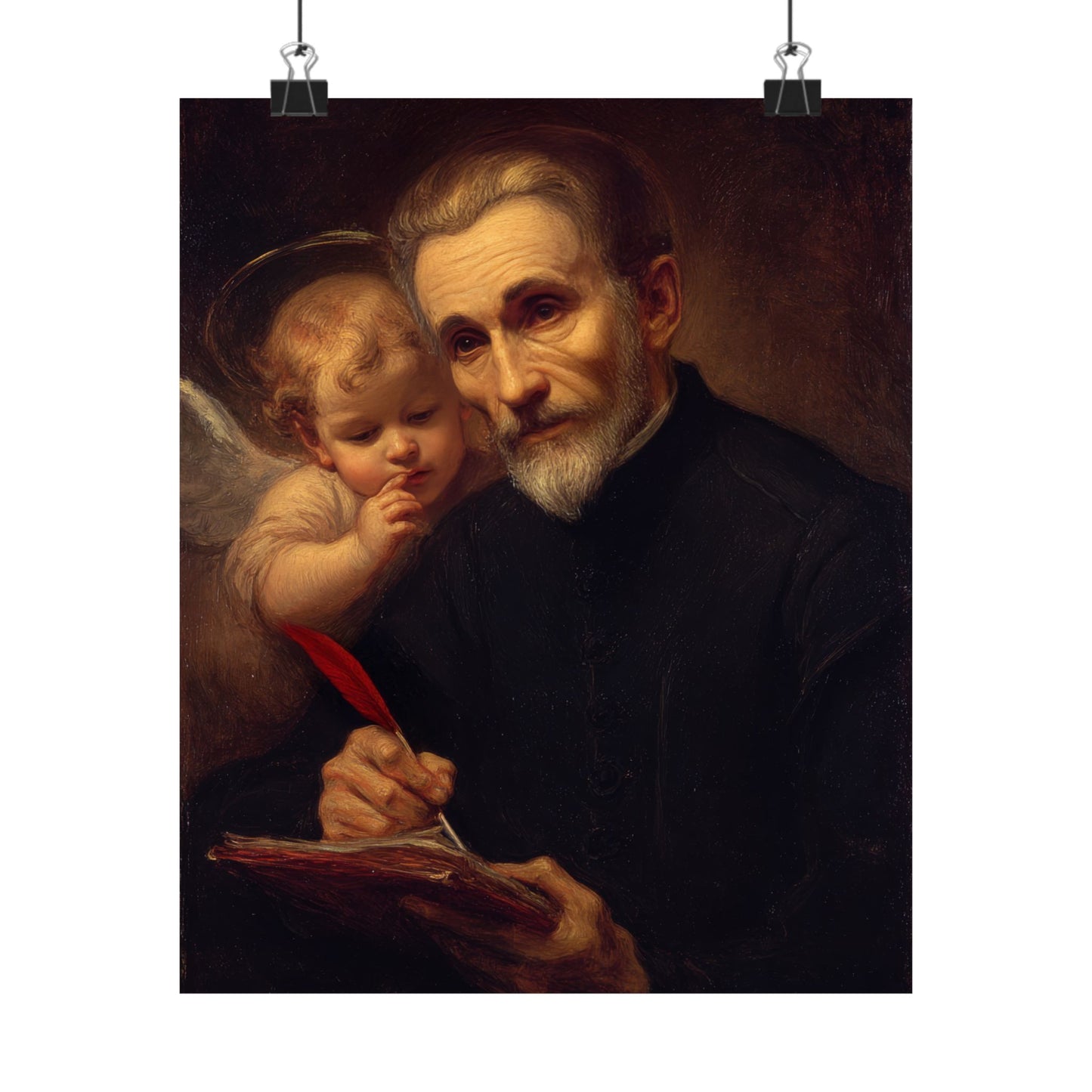 Saint Peter Canisius - Sanctified Souls Print - Multiple Sizes - Premium Matte Vertical Posters