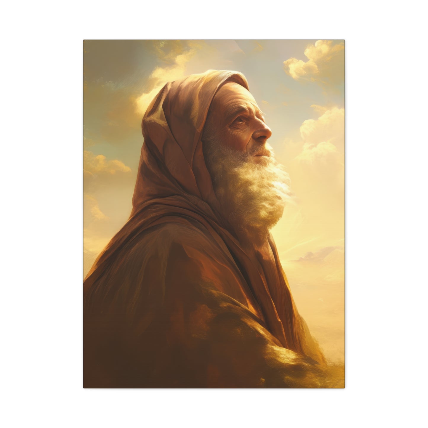 Father Abraham - Museum Wrapped Canvas - Sanctified Souls Print - Religious Art for your Home