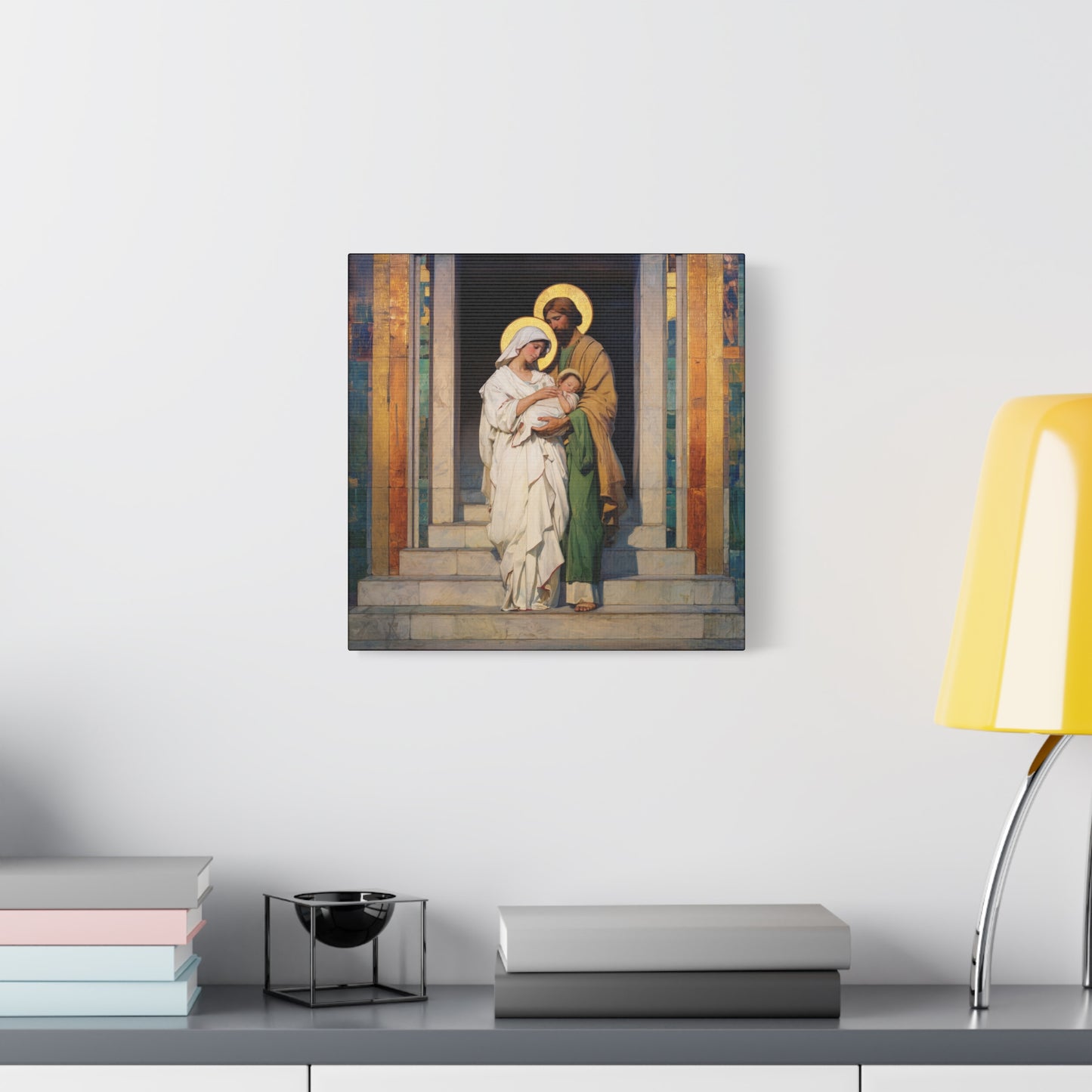 The Feast of the Presentation of the Lord - Holy Family - Gallery Wrapped Canvas - Print - Religious Art for your Home - Catholic art print - prayer room art