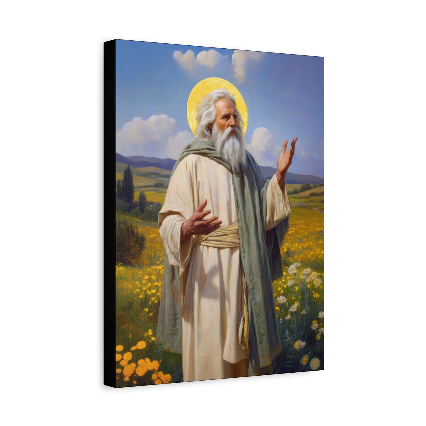 Saint Hilary of Arles - Gallery Wrapped Canvas - Print - Religious Art for your Home - Catholic Art Print