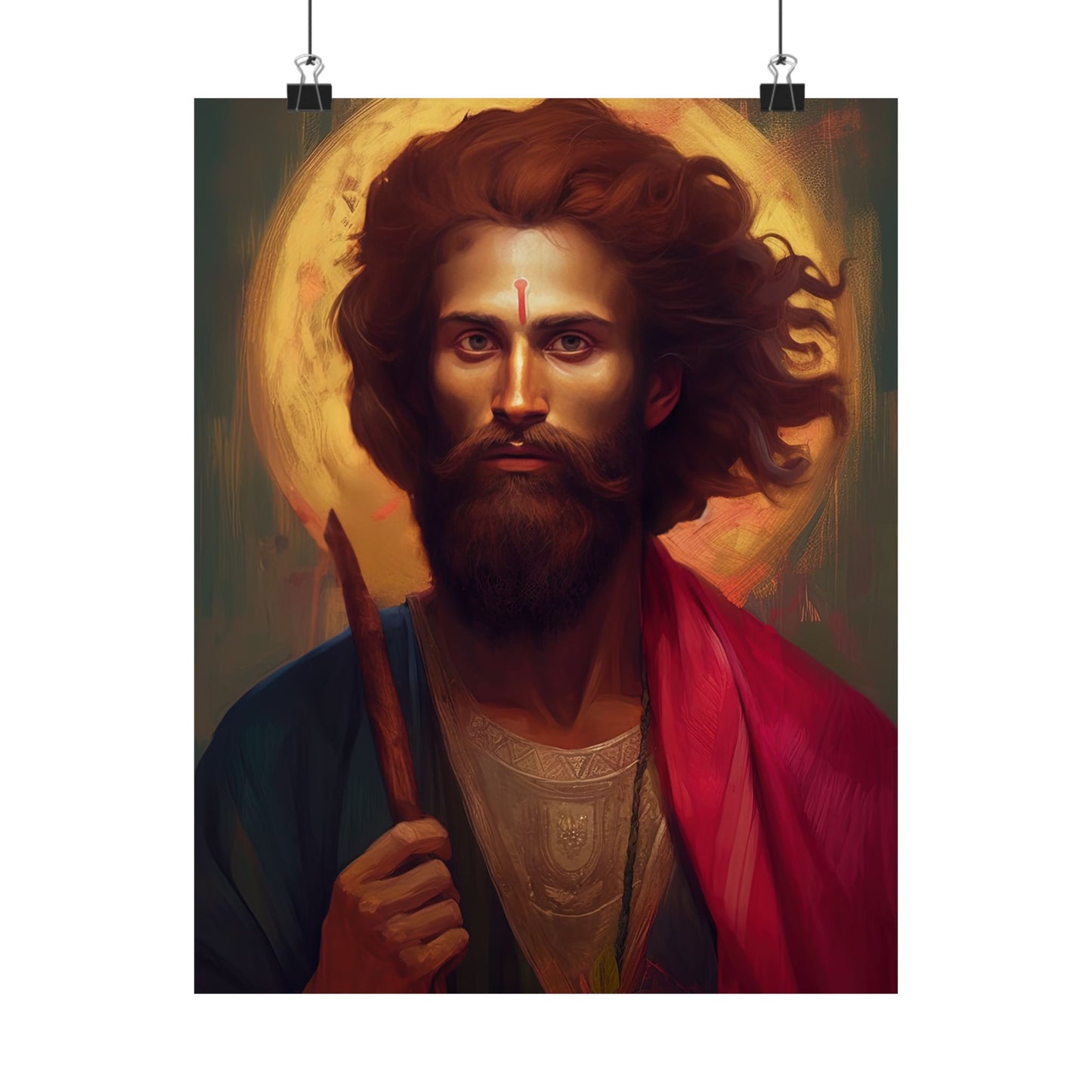 Saint James the Lesser - Sanctified Souls Print - Multiple Sizes - Premium Matte Vertical Posters