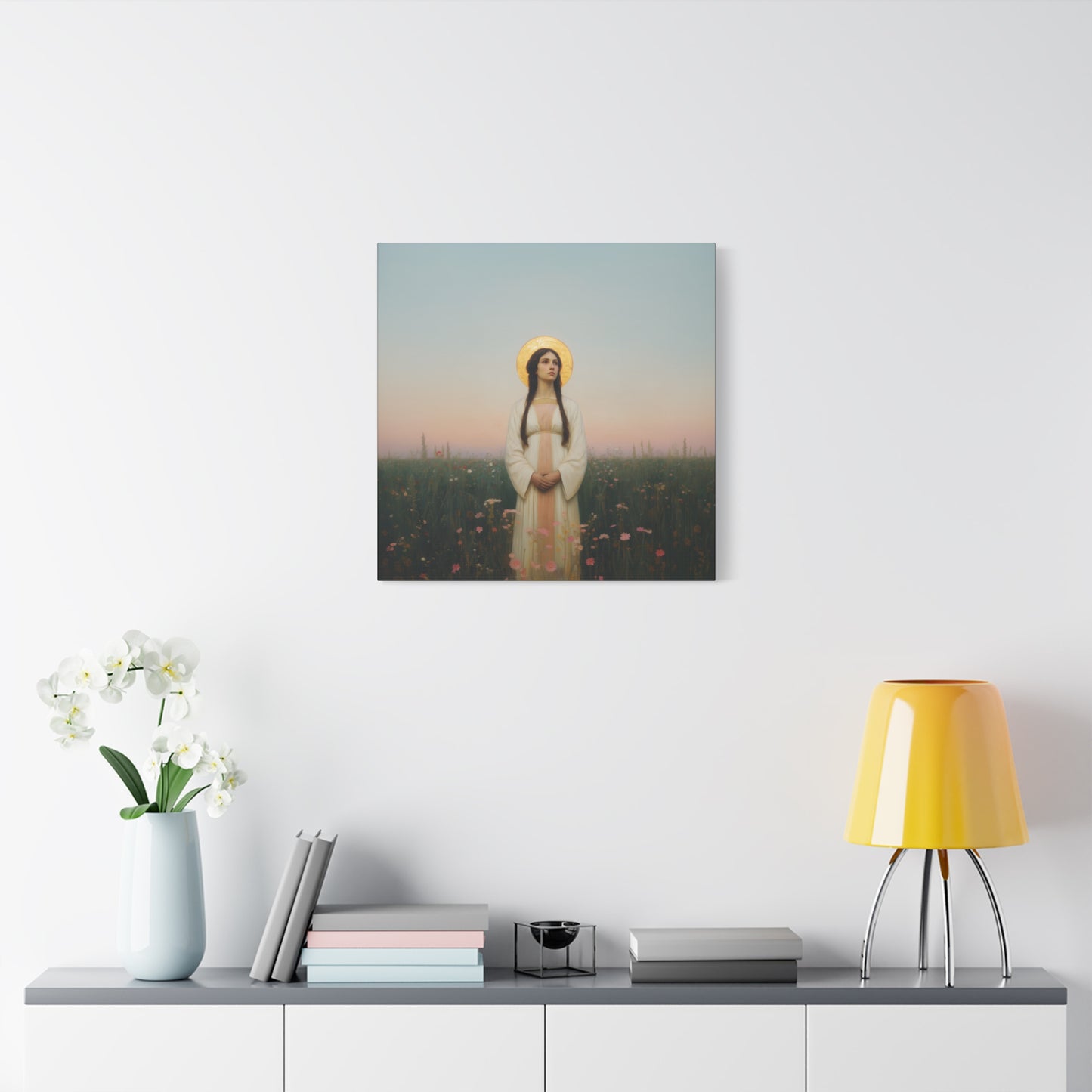 Saint Sabina-  Museum Wrapped Canvas - Sanctified Souls Print - Religious Art for your Home - Catholic Patron Saint Art
