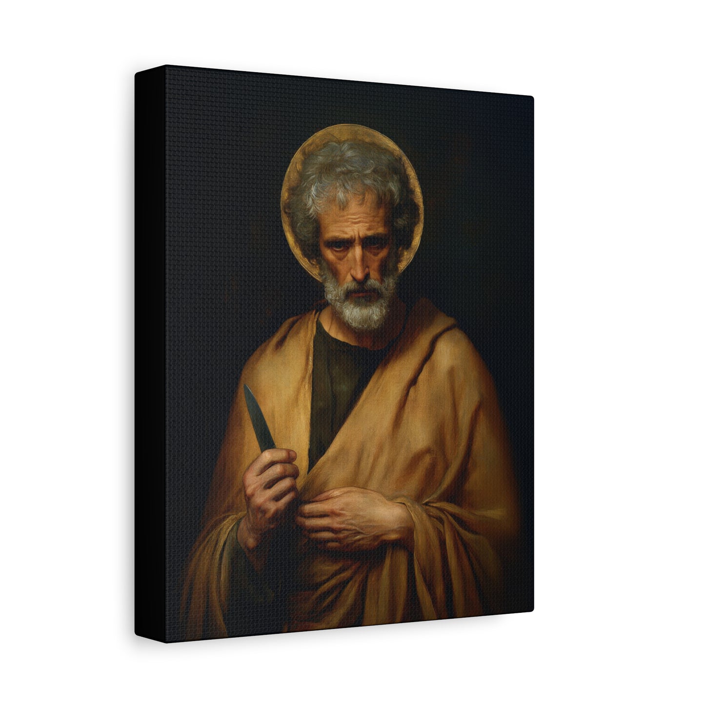 Saint Bartholomew the Apostle  - Gallery Wrapped Canvas - Print - Religious Art for your Home - Catholic