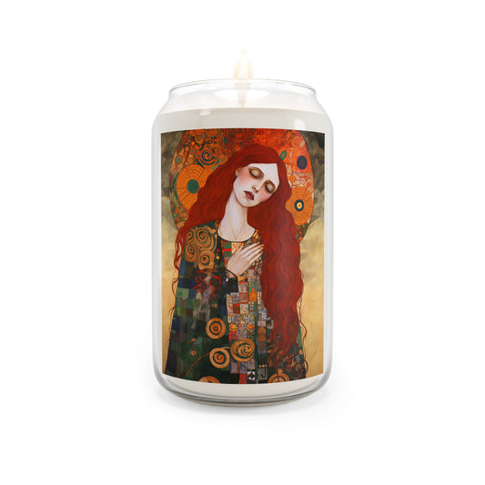 Mystery of Mercy - Saint Mary Magdalene Scented Prayer Candle, 13.75oz - Tall Size Natural Soy - Religious Prayer Candle - Catholic Art