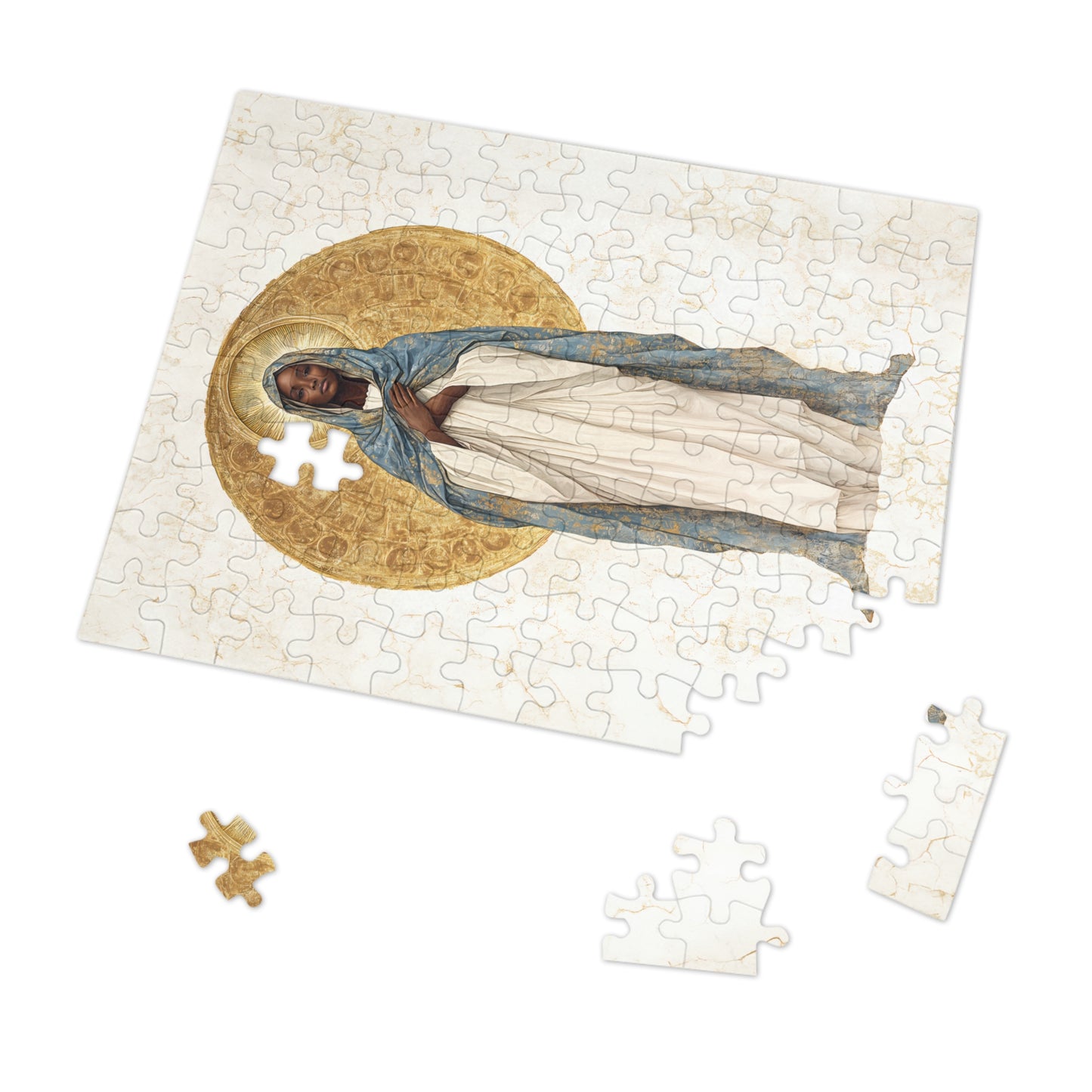 Our Lady of Kibeho- The Vision of Divine Peace - Puzzle and Keepsake Tin - Religious (30, 110, 252, 500,1000) - Religious Puzzle - Religious