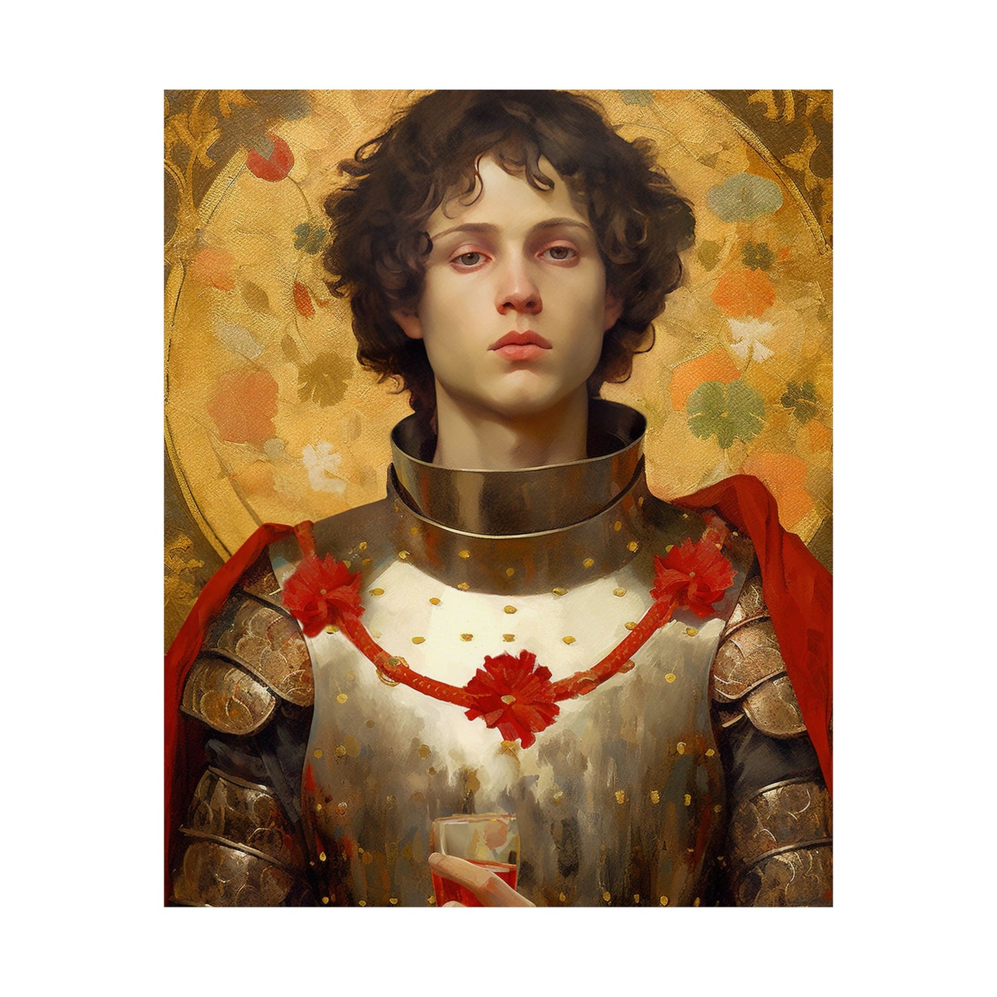 Saint Martin of Tours Print - Sanctified Souls Print - Multiple Sizes - Premium Matte Vertical Posters