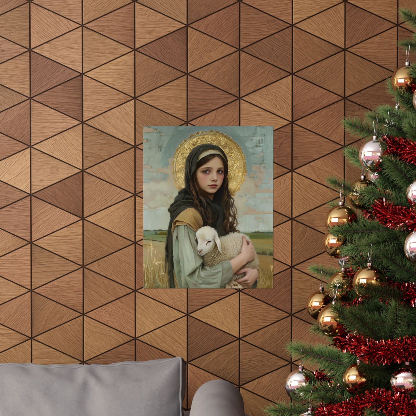Saint Belina - Multiple Sizes - Premium Matte Vertical Posters - Catholic Art - Religious Poster - Catholic Saint Art - Multiple Sizes