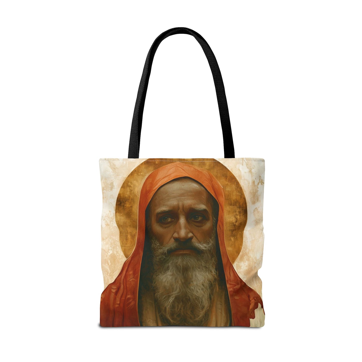 Saint Augustine of Hippo Tote Bag - Large Medium Small Faith Art Bag - Catholic Faith Purse - Religious