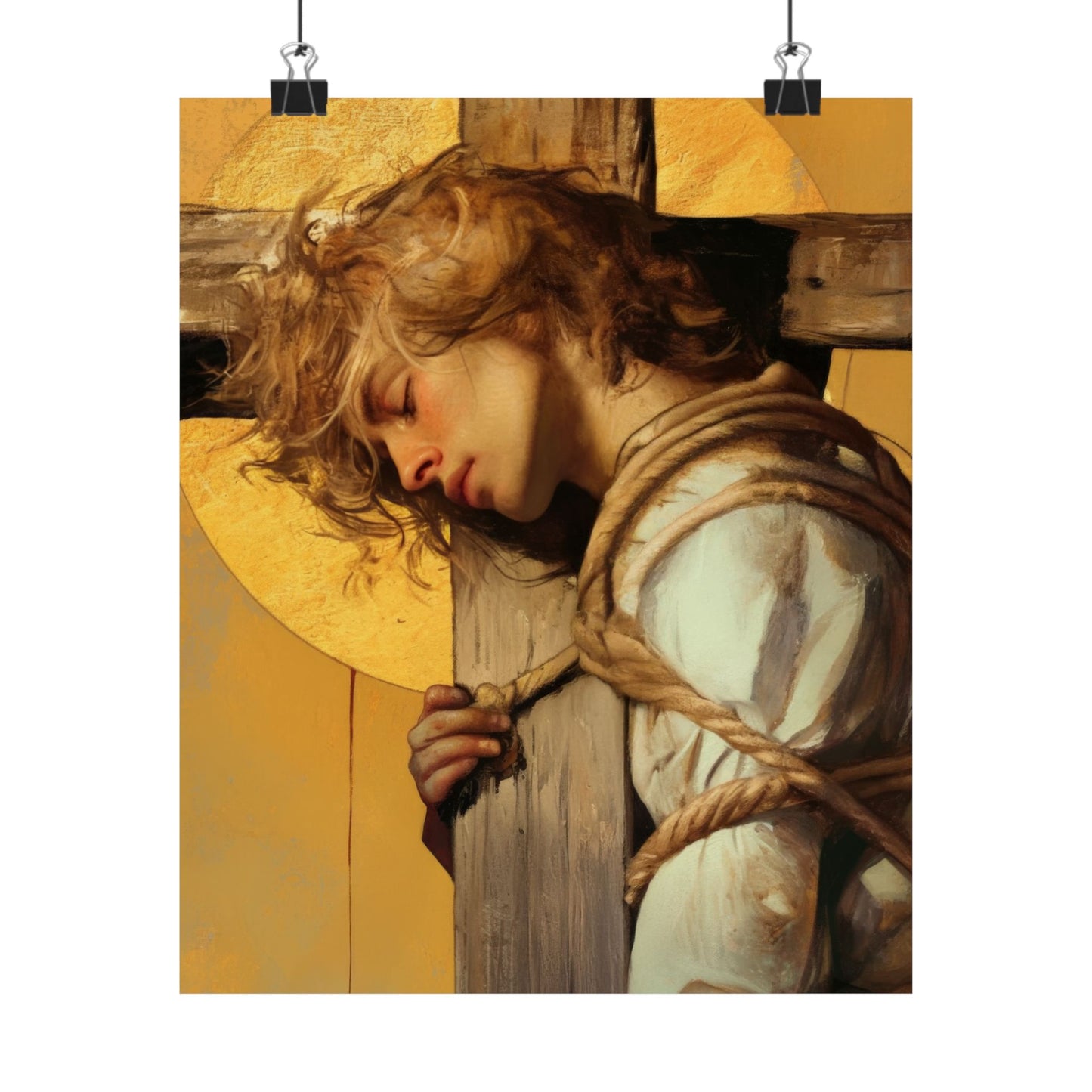 Saint Dismus, The 'Good Thief' - Sanctified Souls Print - Multiple Sizes - Premium Matte Vertical Posters