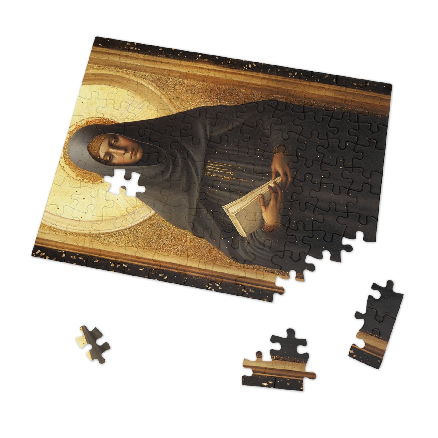 Saint Monica of Hippo - Puzzle and Keepsake Tin - Religious Jigsaw Puzzle (30, 110, 252, 500,1000-Piece) - Religious Puzzle