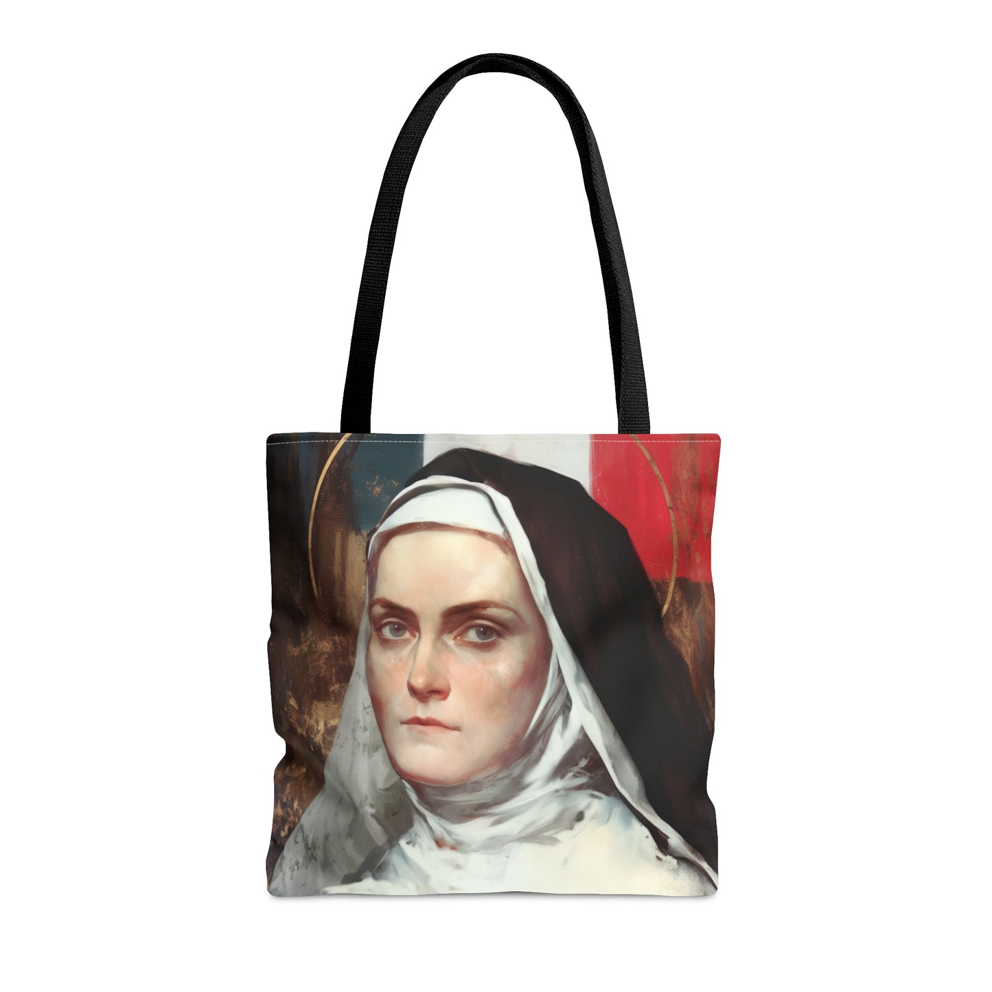 Saint Jeanne-Antide Thouret Tote Bag - Large Medium Small Faith Art Bag - Catholic Faith Purse - Religious - Prayer Bag - Devotional Purse
