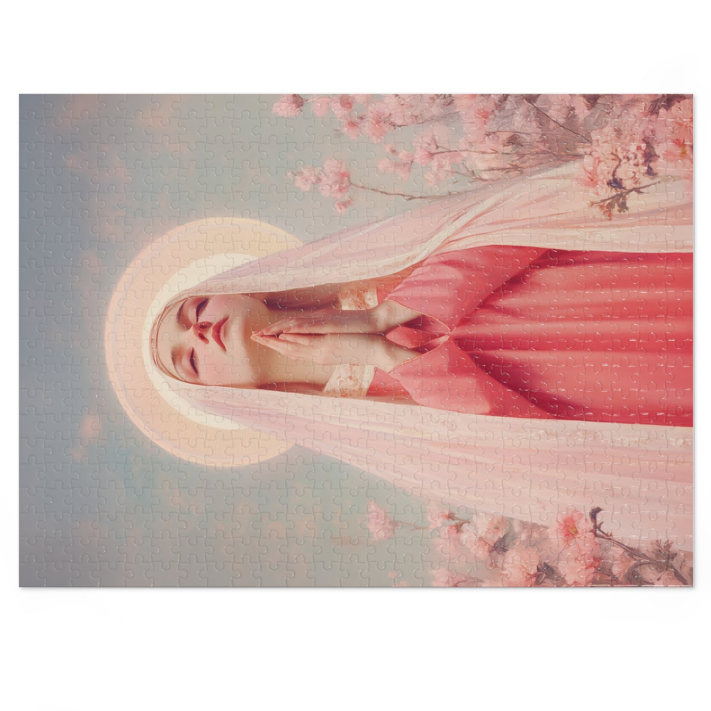 Saint Illuminata - Puzzle & Keepsake Tin - Religious Jigsaw Puzzle (30, 110, 252, 500,1000-Piece)