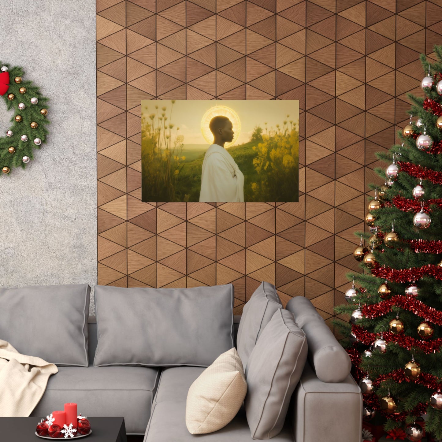 Saint Charles Lwanga- Sanctified Souls Print - Multiple Sizes - Premium Posters - Catholic Art - Christian Home Decor Artwork