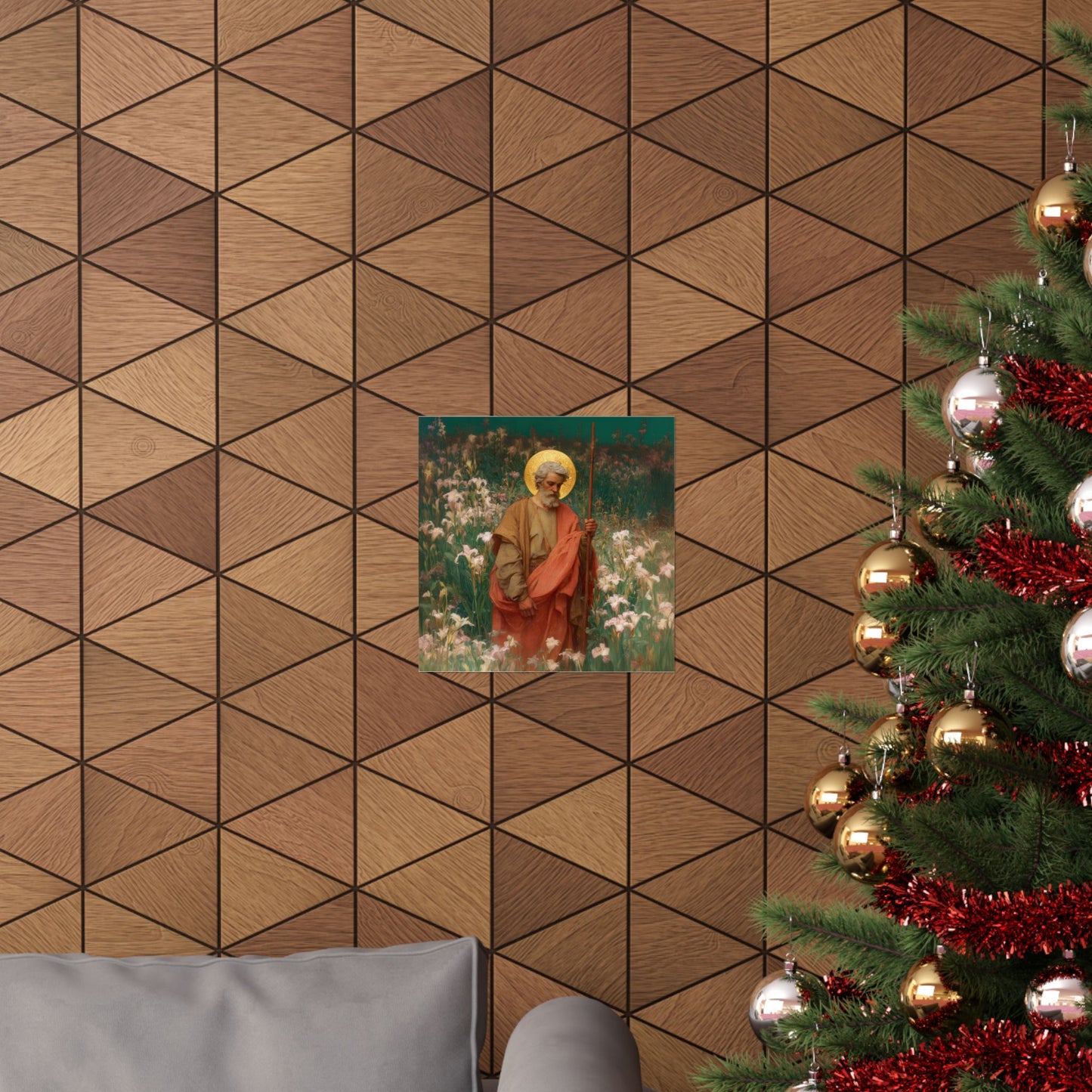 Saint James the Lesser  - Sanctified Souls Print - Multiple Sizes - Premium Posters - Catholic Art - Christian Home Decor Artwork