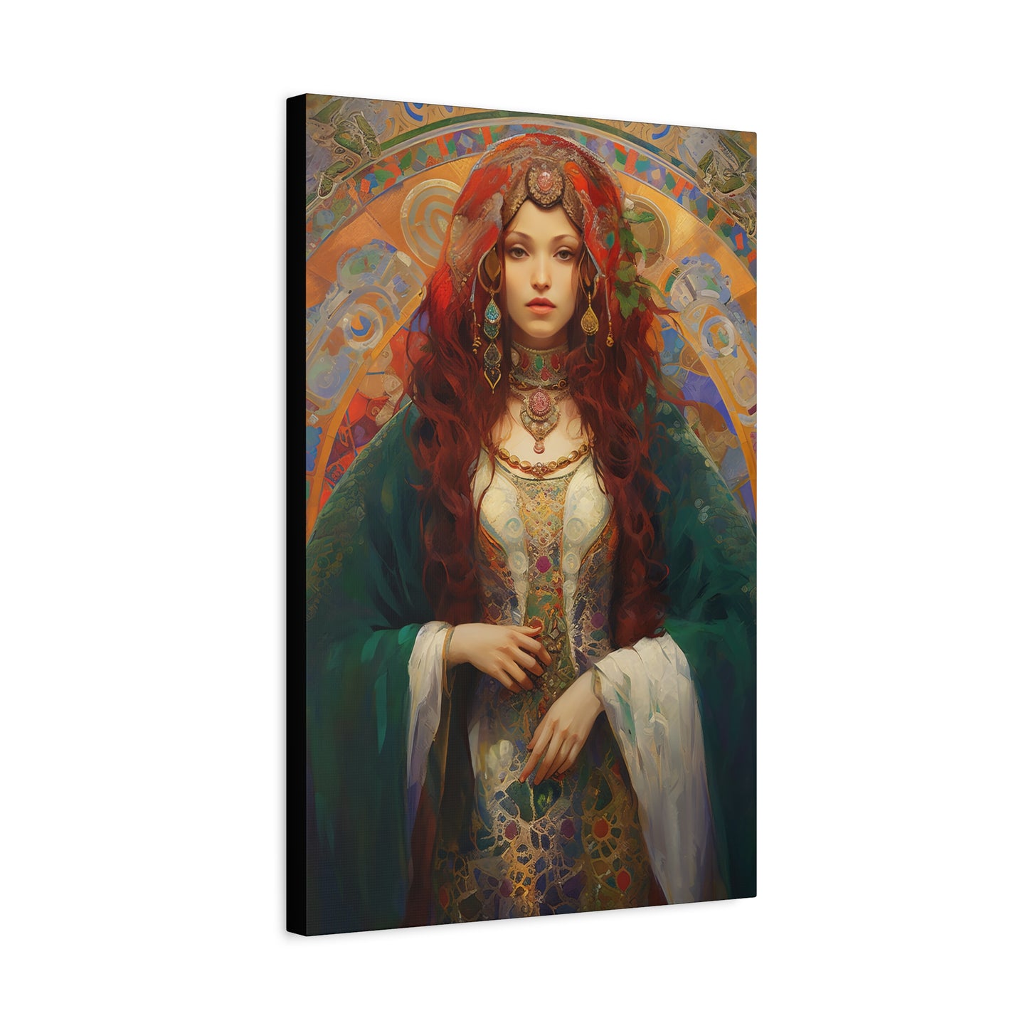Saint Margaret of Antioch - Museum Wrapped Canvas - Sanctified Souls Print