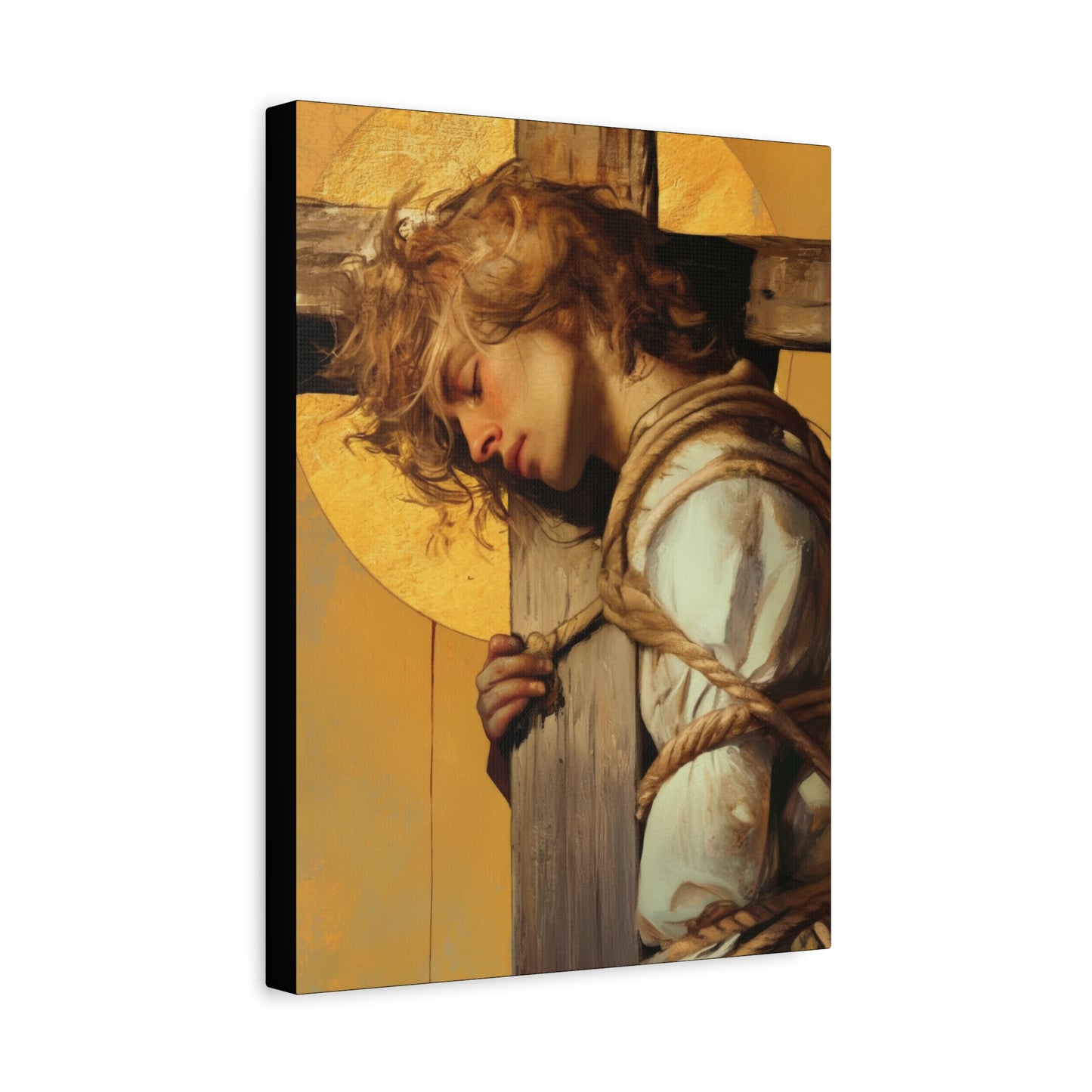 Saint Dismus, The 'Good Thief' - Gallery Wrapped Canvas - Print - Religious Art for your Home - Catholic Art