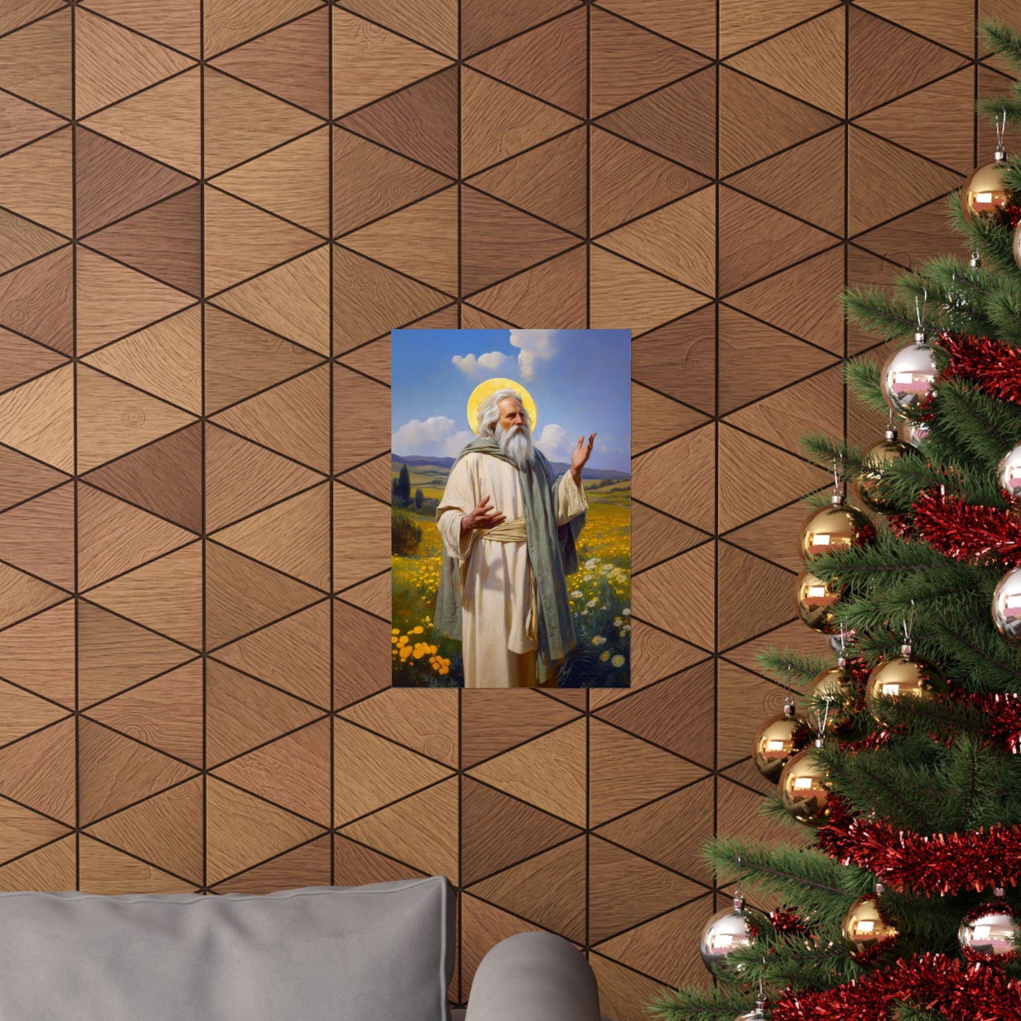 Saint Hilary of Arles - Sanctified Souls Print - Multiple Sizes - Premium Matte Vertical Posters