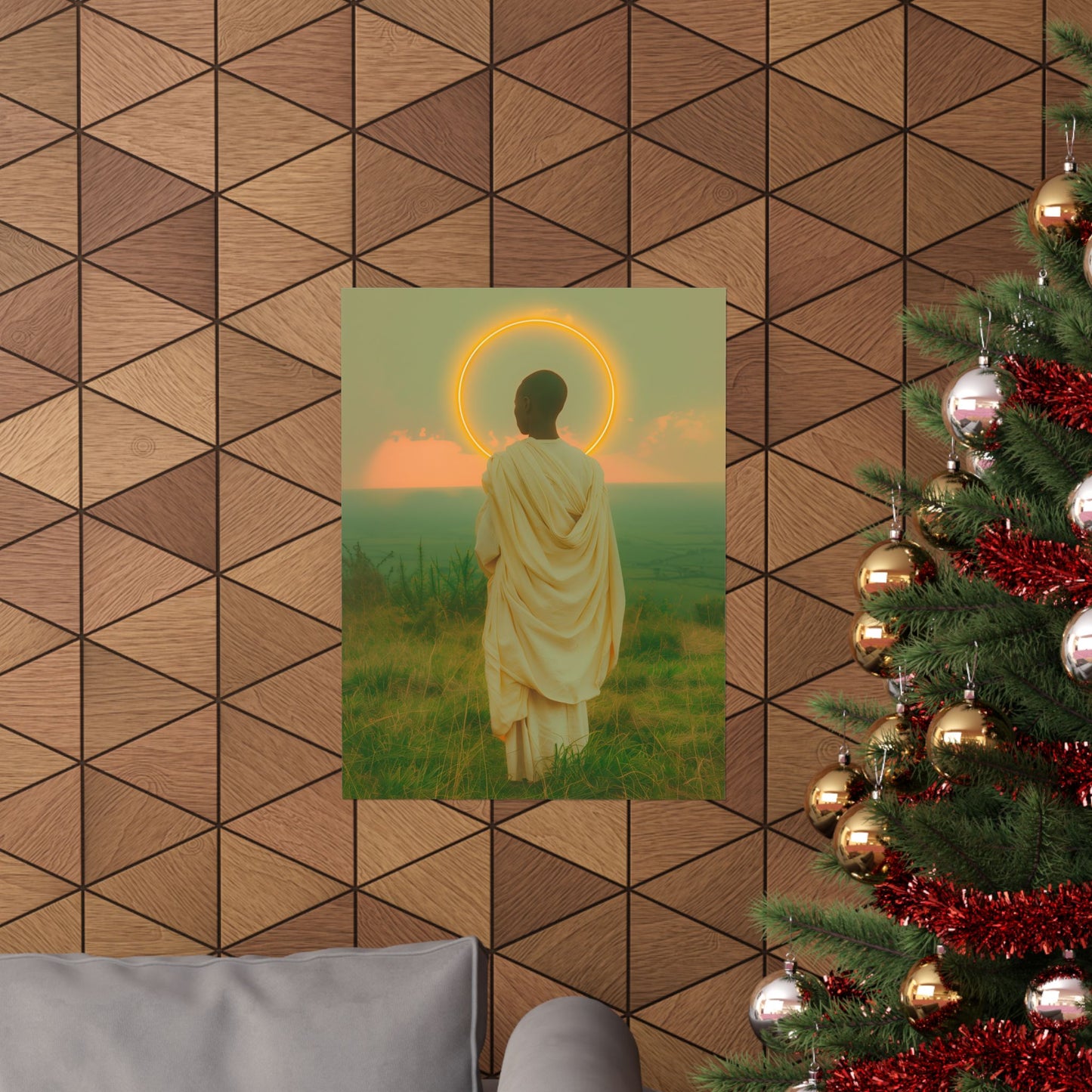 Saint Charles Lwanga- Sanctified Souls Print - Multiple Sizes - Premium Posters - Catholic Art - Christian Home Decor Artwork