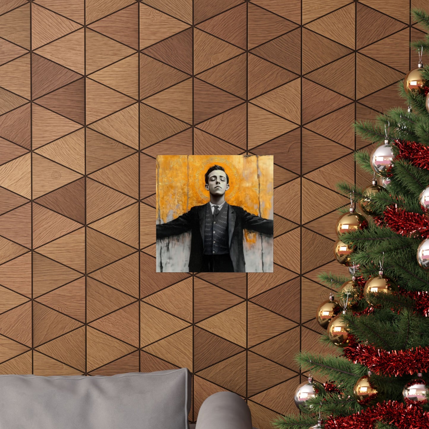 Blessed Miguel Pro - Sanctified Souls Print - Multiple Sizes - Premium Matte Vertical Posters - Catholic Saint art - Prayer Room Print