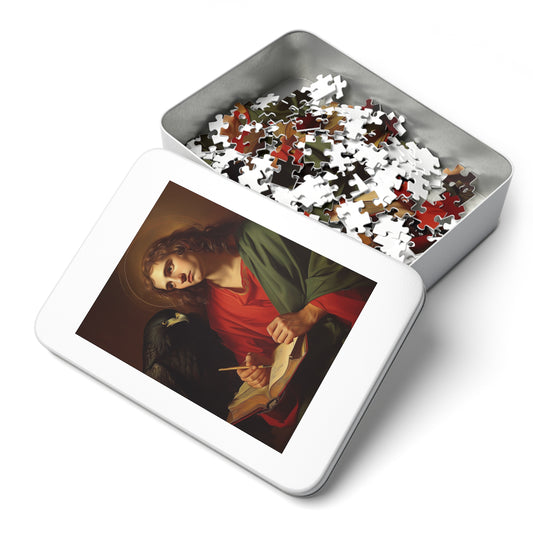 Saint John the Apostle - Puzzle and Keepsake Tin - Religious Jigsaw Puzzle (30, 110, 252, 500,1000-Piece) - Religious Puzzle