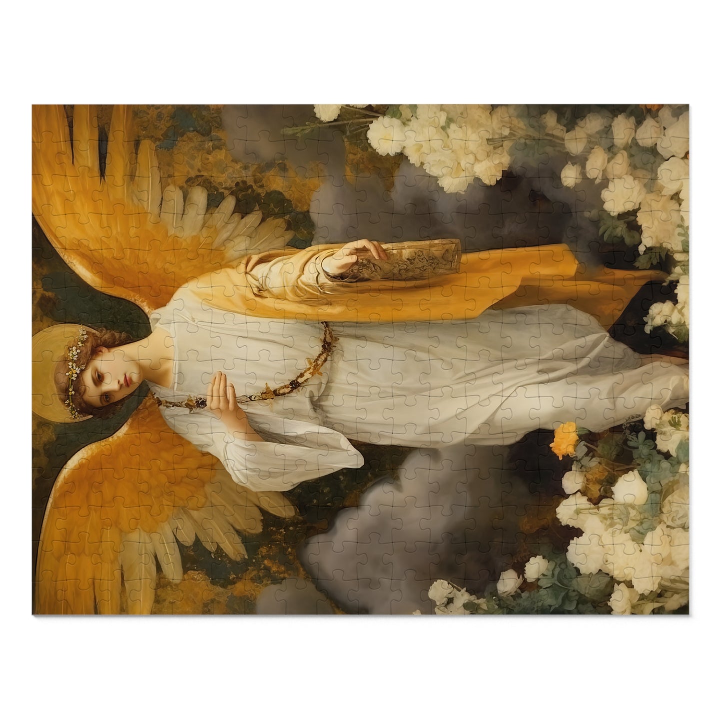 Saint Gabriel the Archangel - Puzzle and Keepsake Tin - Religious Jigsaw Puzzle (30, 110, 252, 500,1000-Piece) - Religious Puzzle