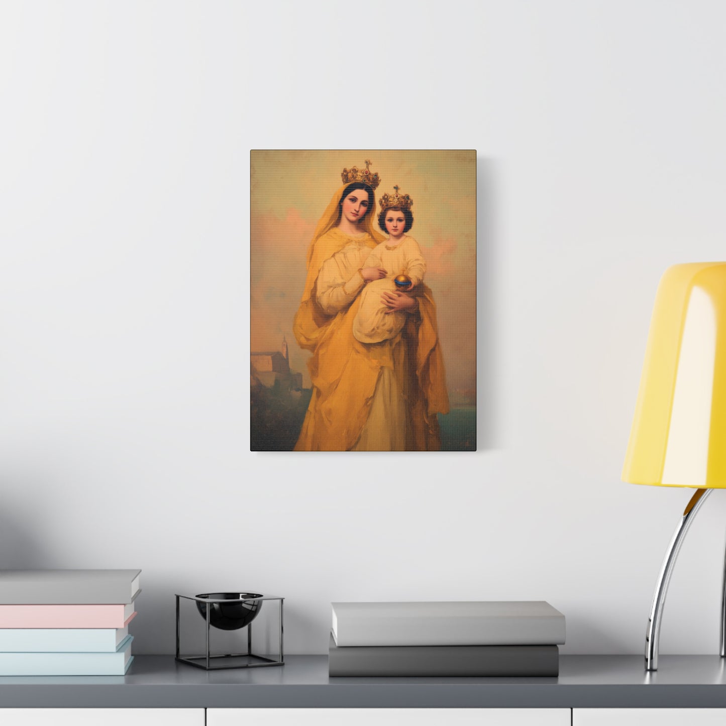 Our Lady of Prompt Succor - Gallery Wrapped Canvas - Print - Religious Art for your Home - Catholic