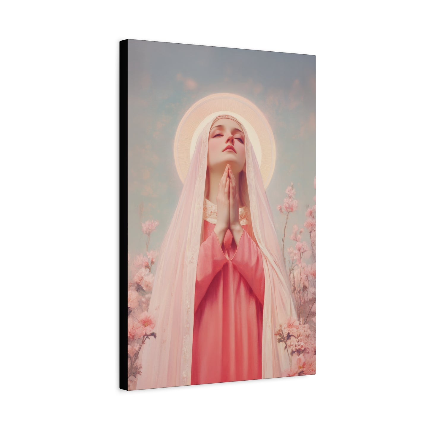 Saint Illuminata - Gallery Wrapped Canvas - Print - Religious Art for your Home - Catholic Art Print