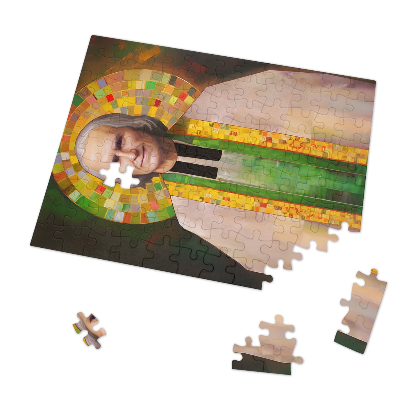 Saint John Vianney - Puzzle and Keepsake Tin - Religious Jigsaw Puzzle (30, 110, 252, 500,1000-Piece) - Religious Puzzle