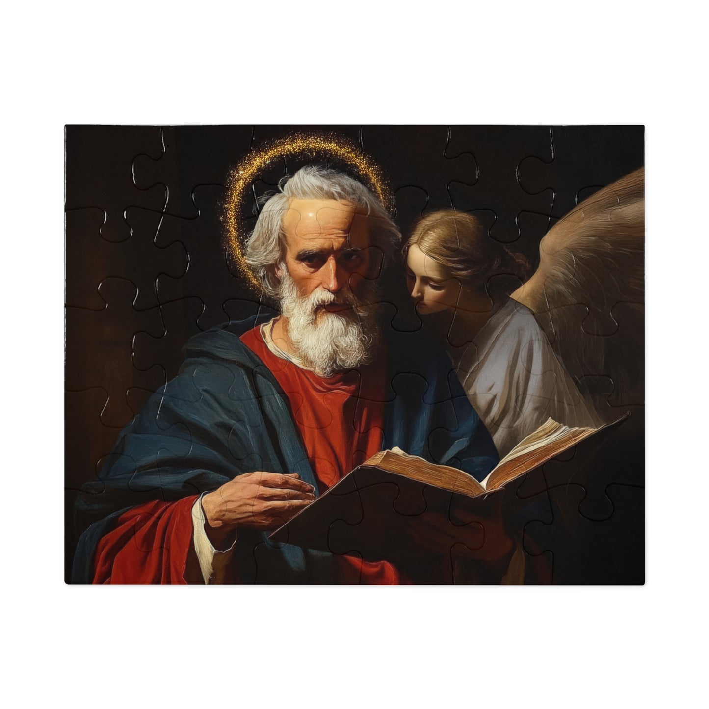 Saint Matthew the Apostle - Puzzle and Keepsake Tin - Religious Jigsaw Puzzle (30, 110, 252, 500,1000-Piece) - Religious Puzzle