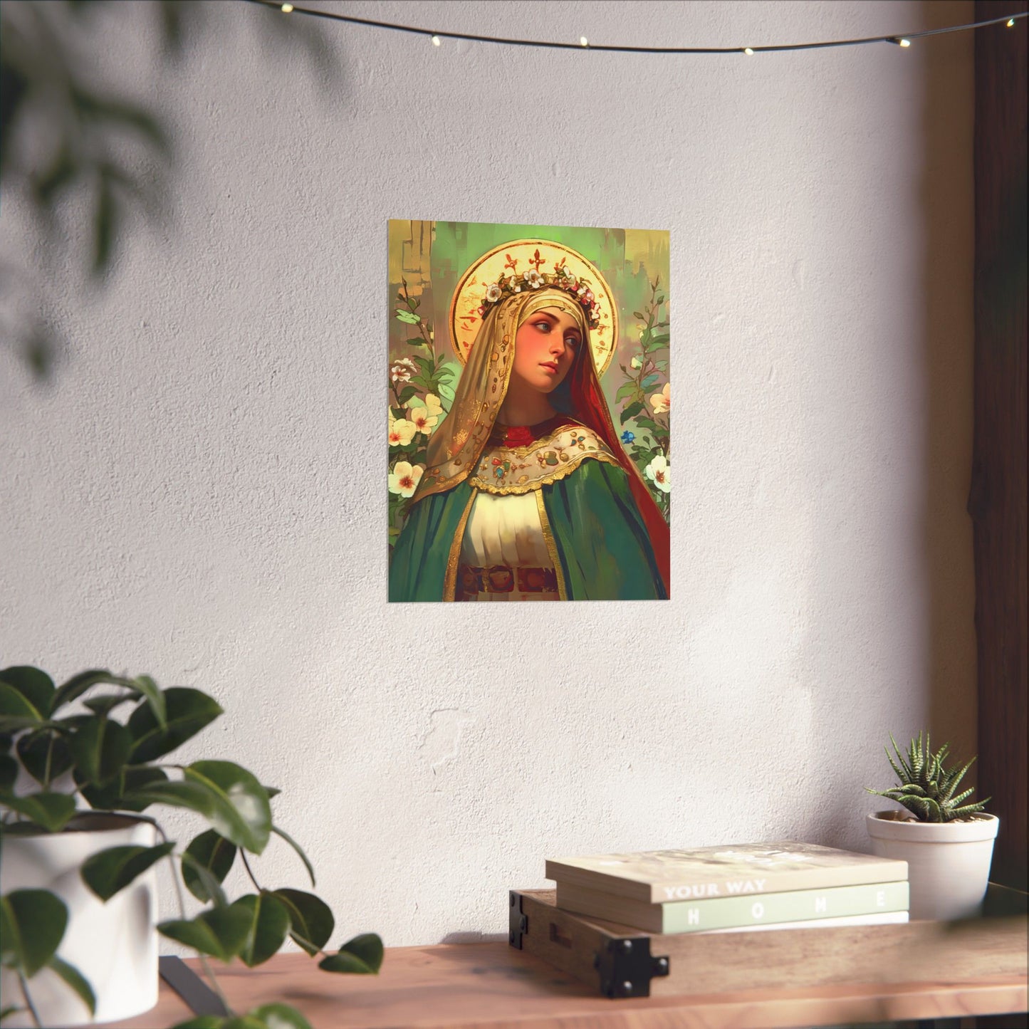Saint Matilda of Germany Print - Sanctified Souls Print - Multiple Sizes - Premium Matte Vertical Posters