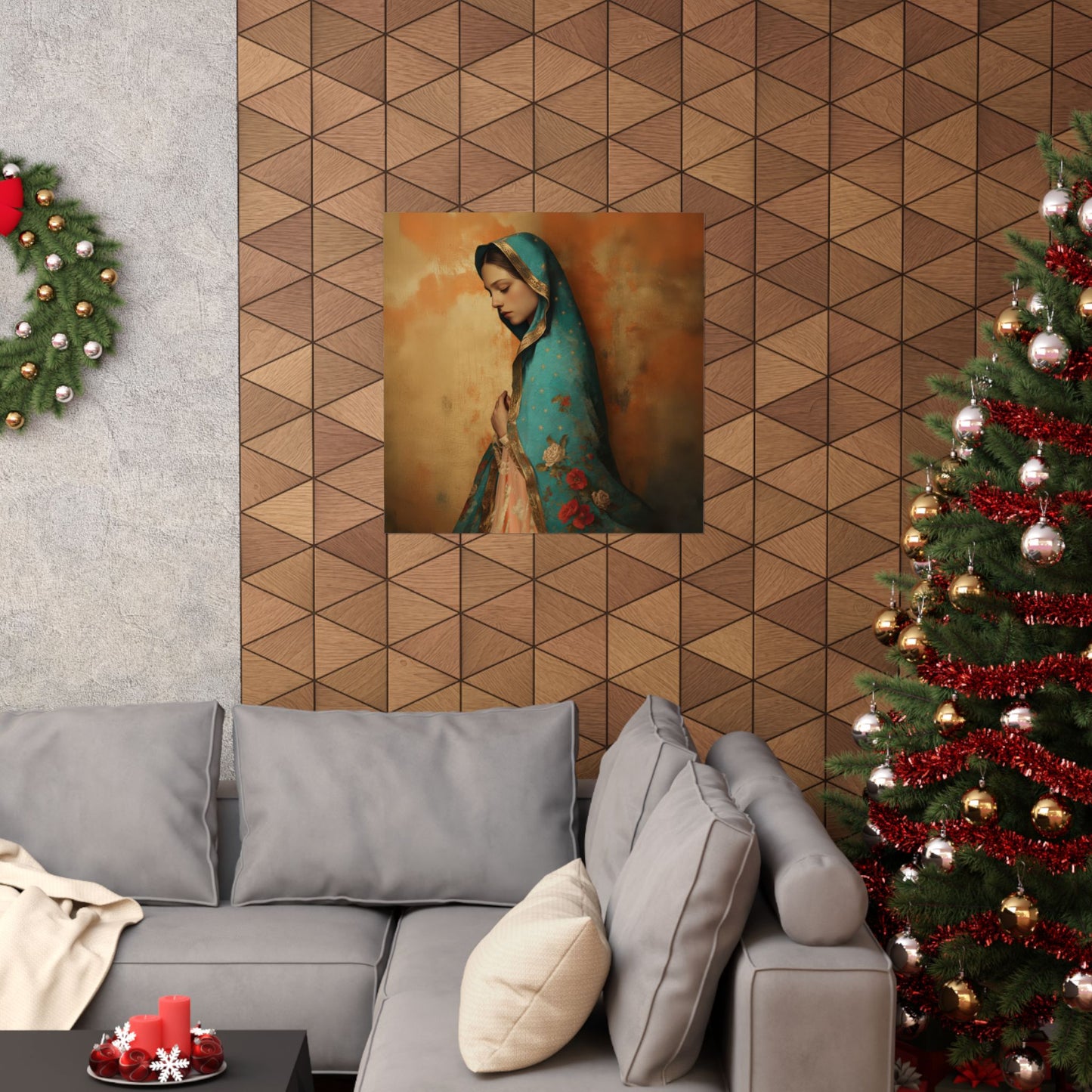 Our Lady of Guadalupe - Sanctified Souls Print - Multiple Sizes - Premium Matte Vertical Posters