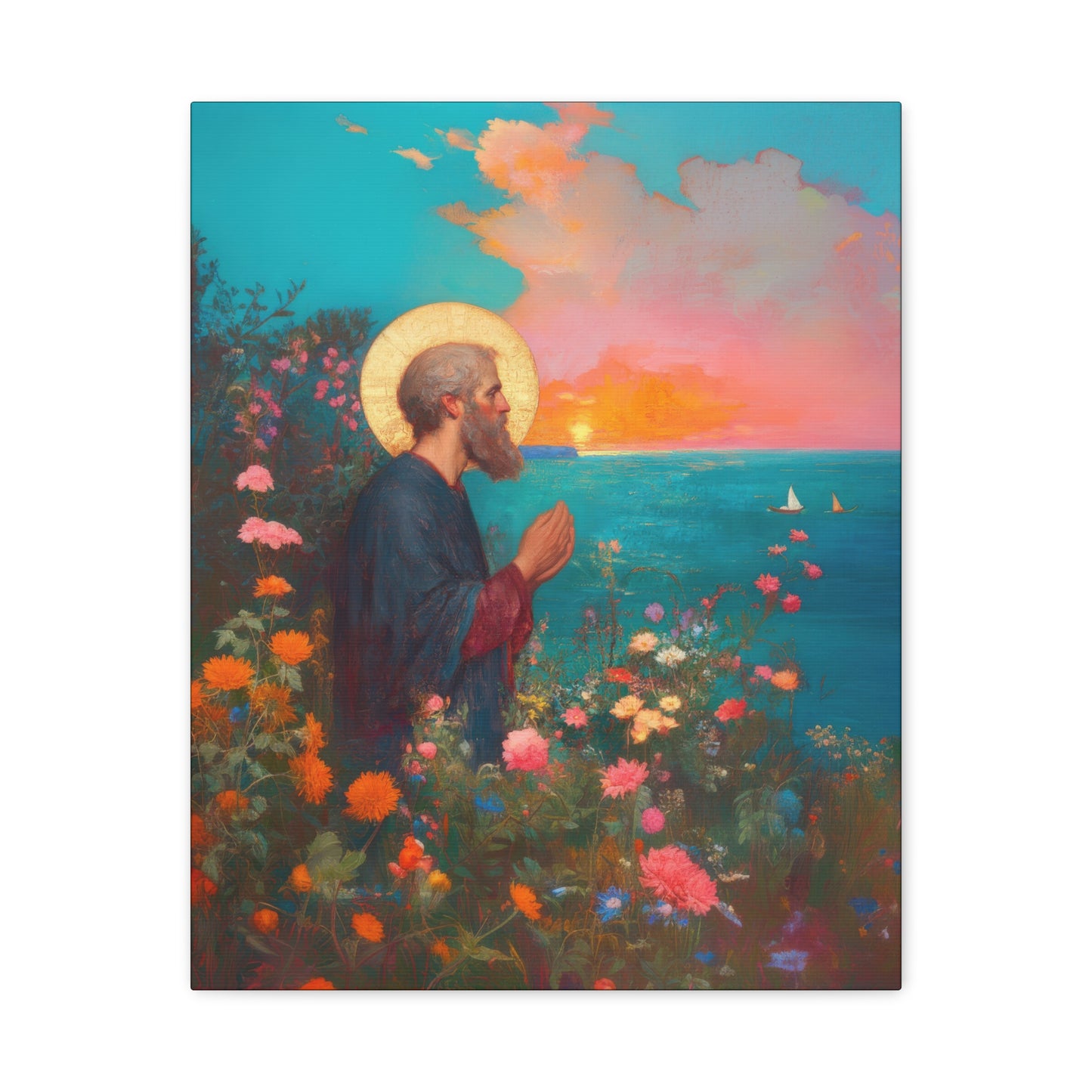 Saint Philip the Apostle - Gallery Wrapped Canvas - Print - Religious Art for your Home - Catholic Art