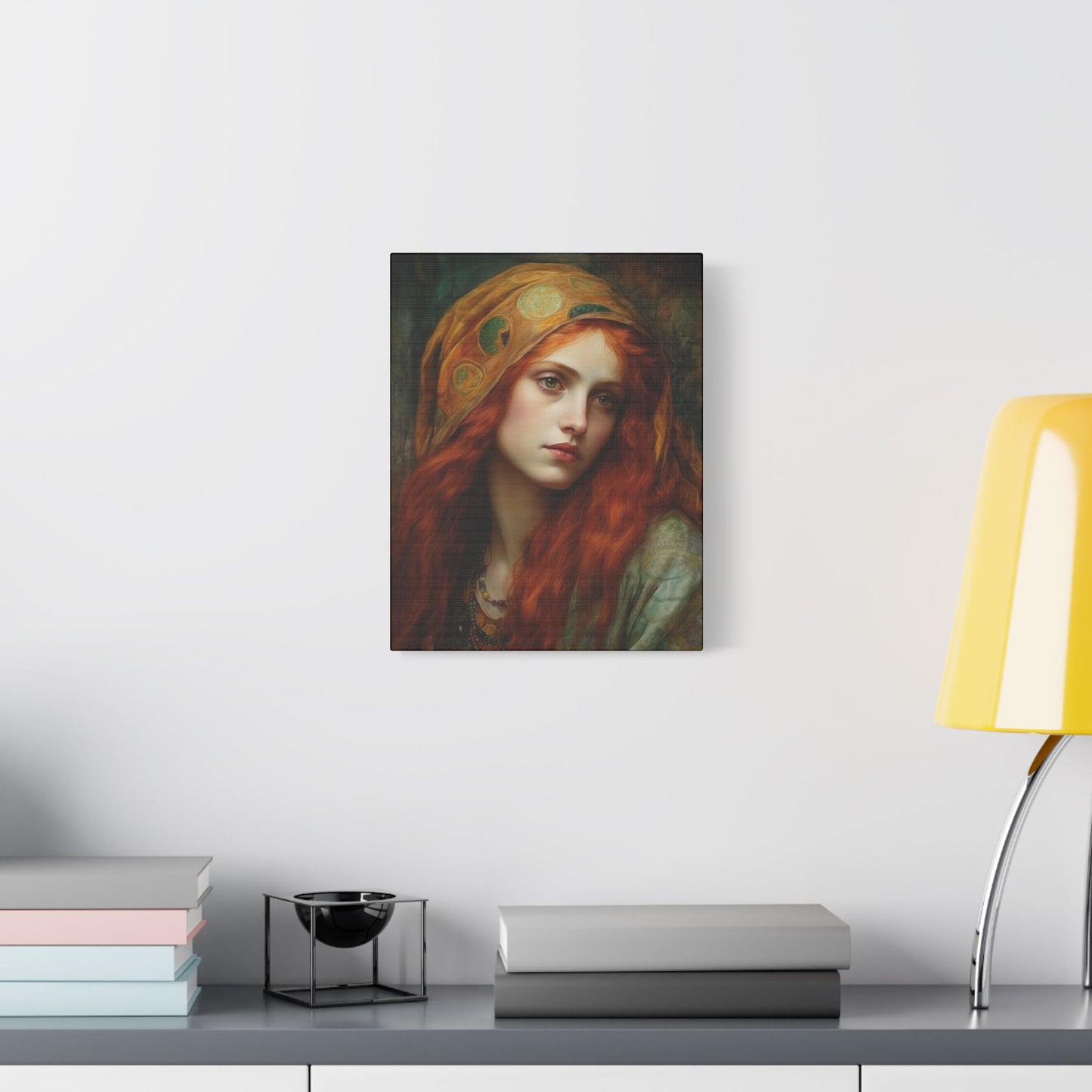 Mary Magdalene's Inner Peace Canvas Print - Multiple Sizes - Museum Wrapped - Mary Magdalene Portrait Art