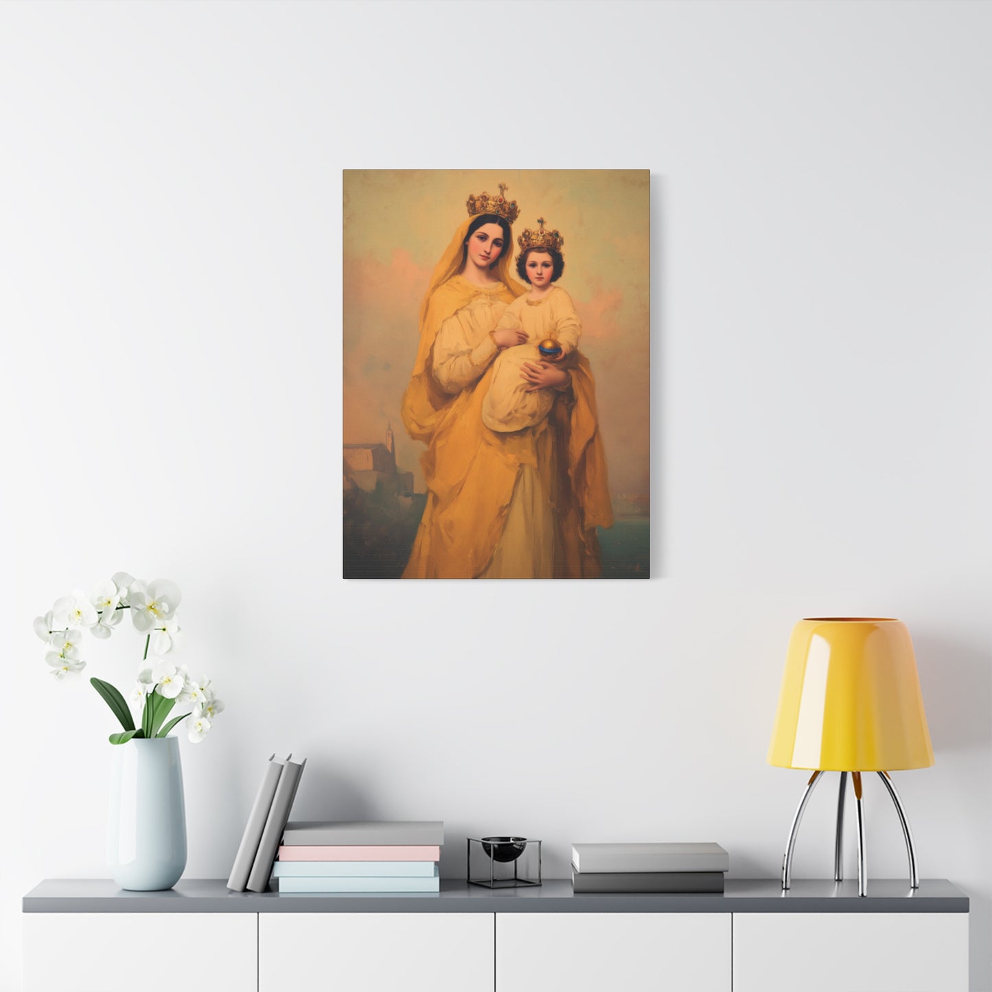 Our Lady of Prompt Succor - Gallery Wrapped Canvas - Print - Religious Art for your Home - Catholic