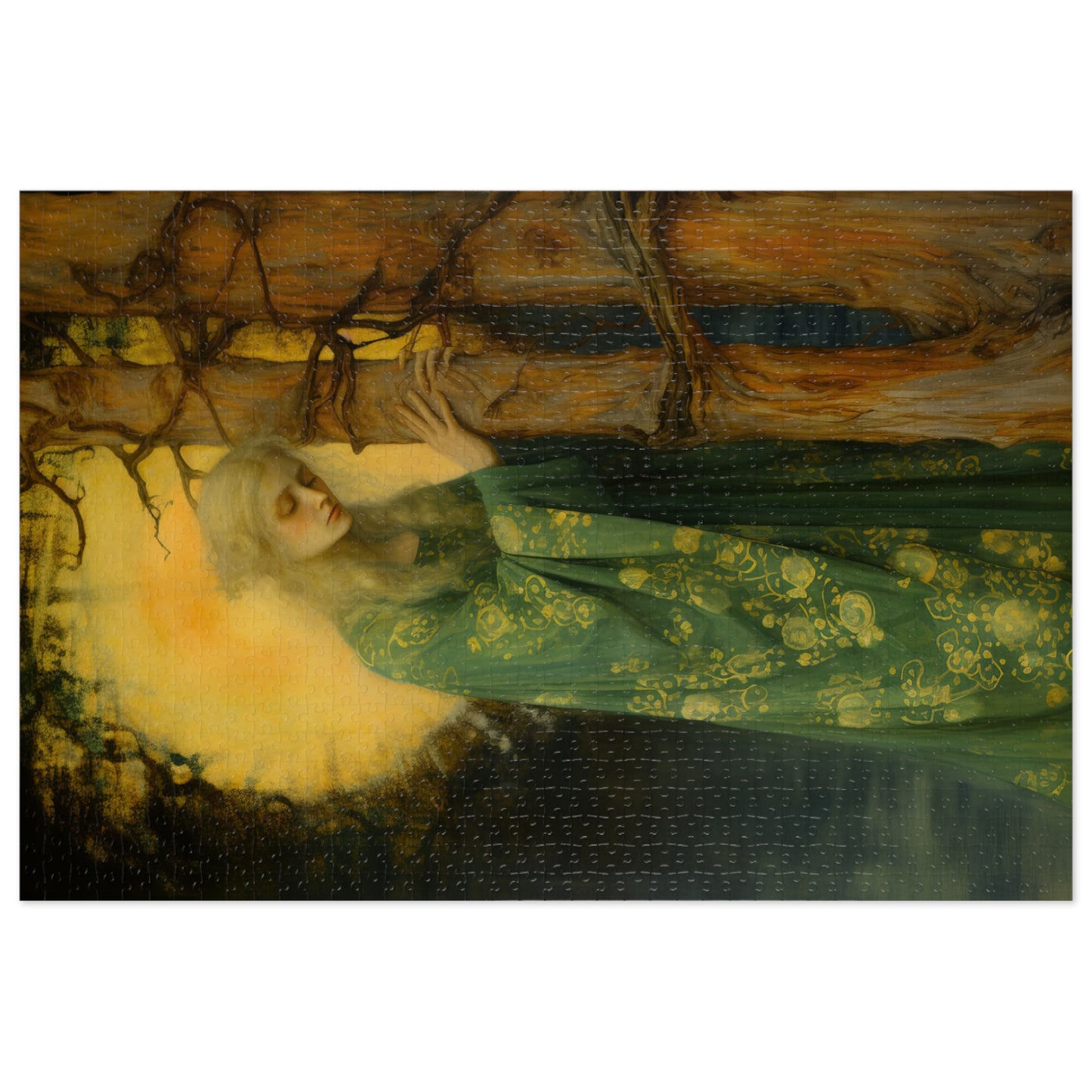 Saint Afra  - Puzzle and Keepsake Tin - Religious Jigsaw Puzzle (30, 110, 252, 500,1000-Piece) - Religious Puzzle