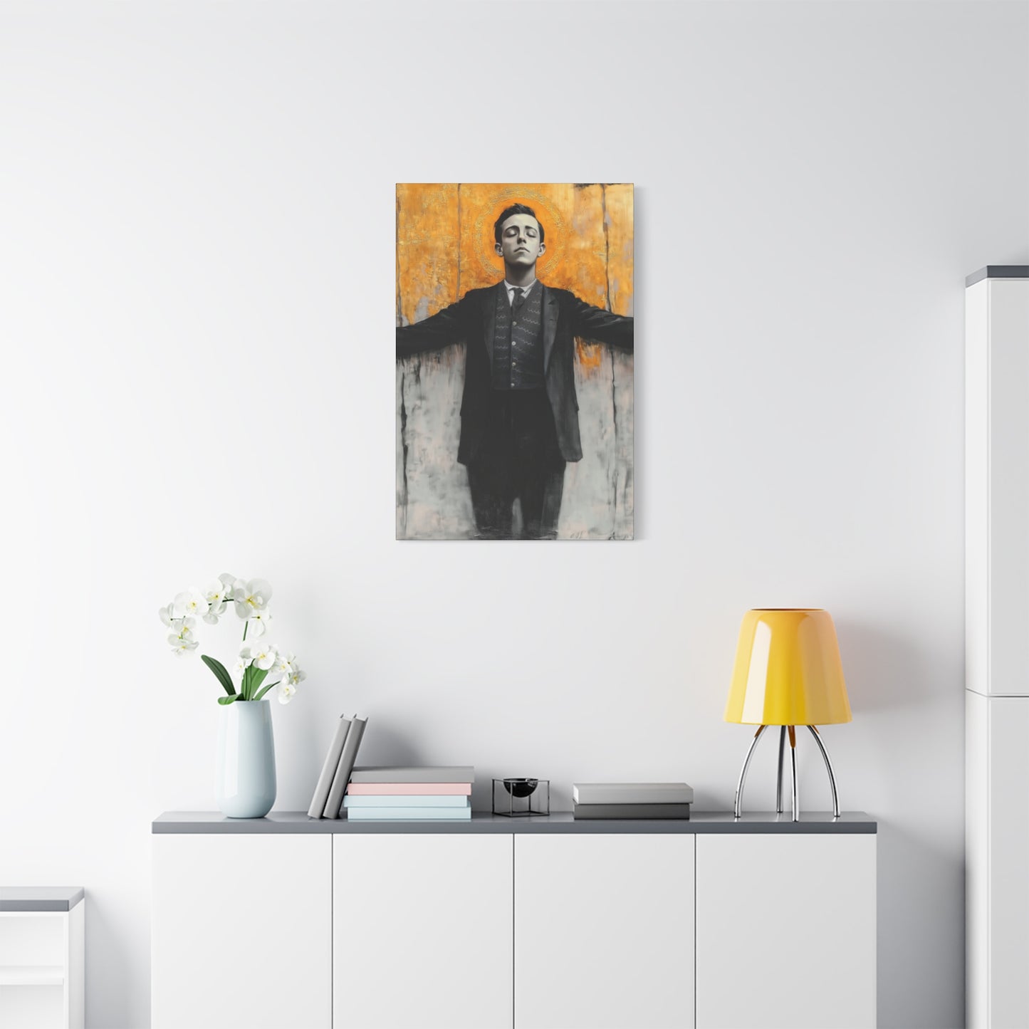Blessed Miguel Pro- Gallery Wrapped Canvas - Print - Religious Art for your Home - Catholic Saint Art Print - Home Decor - Catholic Art