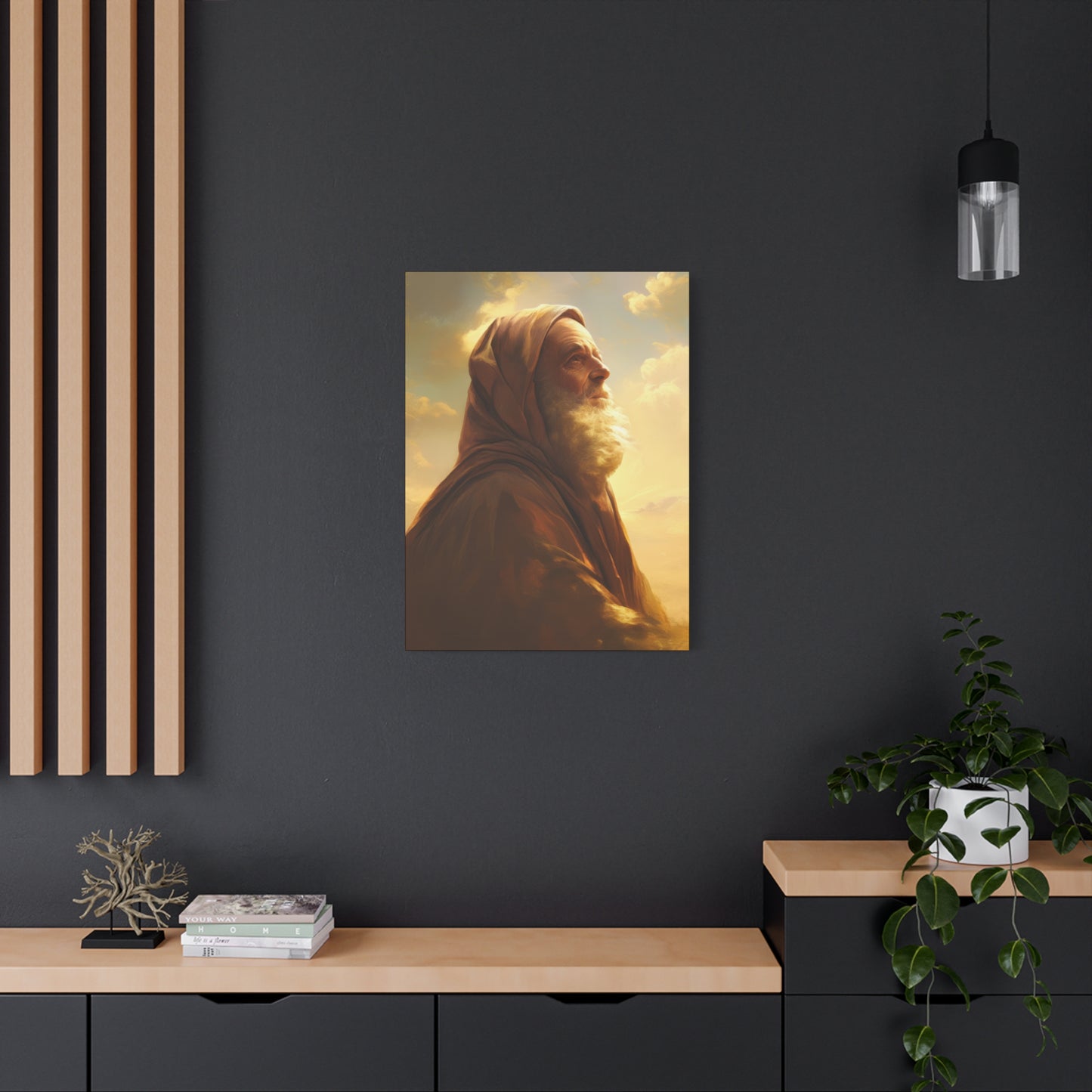 Father Abraham - Museum Wrapped Canvas - Sanctified Souls Print - Religious Art for your Home
