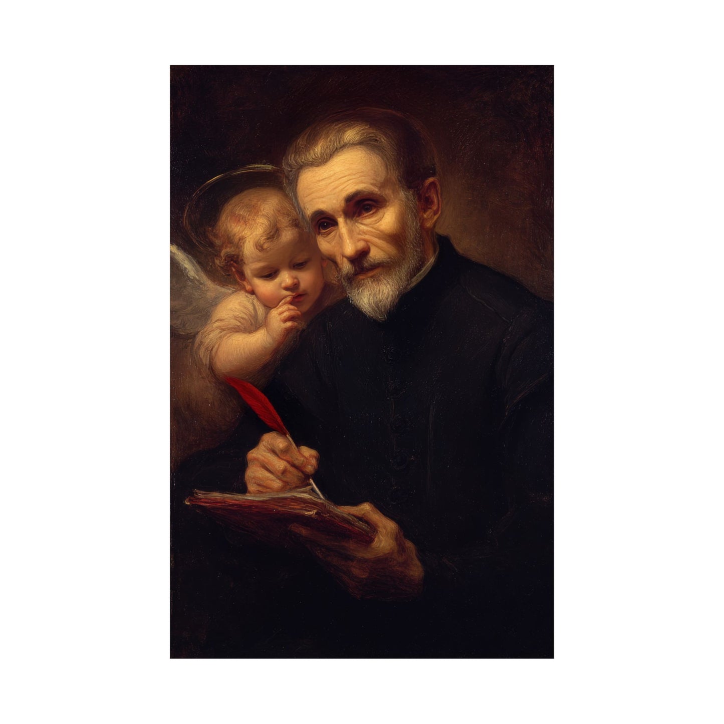Saint Peter Canisius - Sanctified Souls Print - Multiple Sizes - Premium Matte Vertical Posters