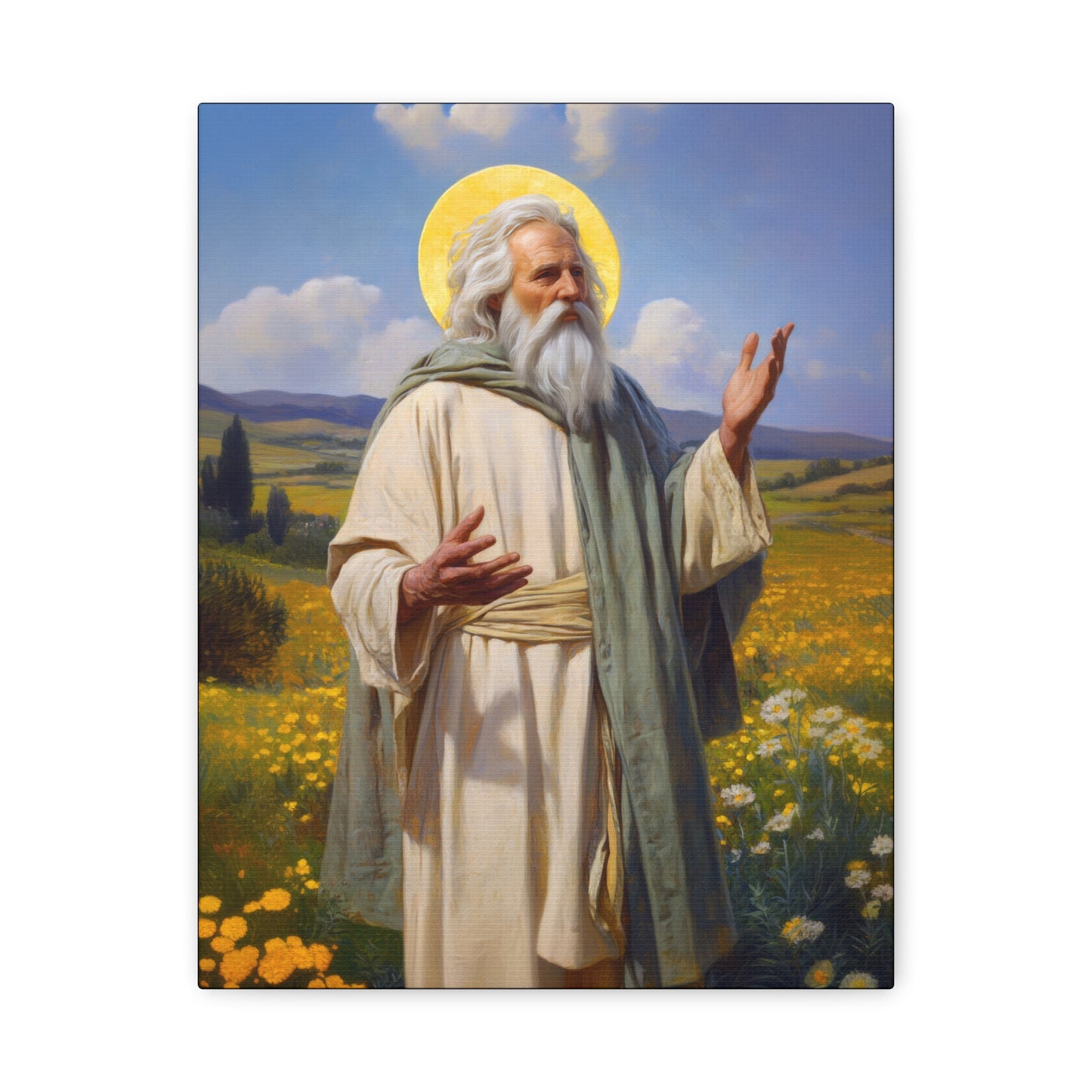 Saint Hilary of Arles - Gallery Wrapped Canvas - Print - Religious Art for your Home - Catholic Art Print