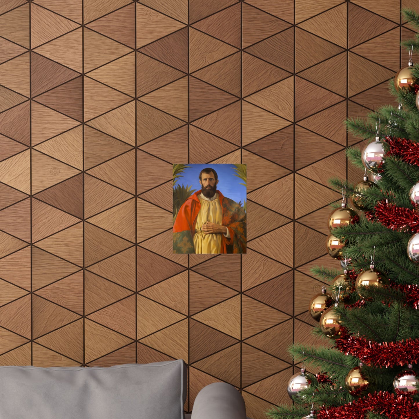 Saint Thomas the Apostle - Sanctified Souls Print - Multiple Sizes - Premium Matte Vertical Posters