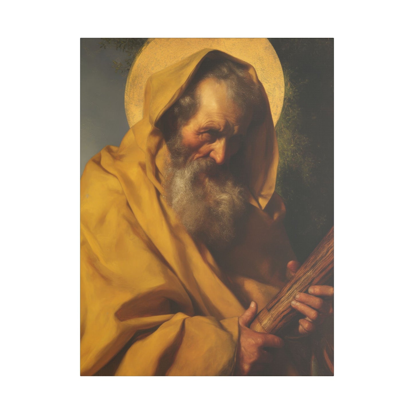 Saint James the Lesser - Apostle - Museum Wrapped Canvas - Print - Religious Art for your Home - Christian print - Prayer Room - Catholic