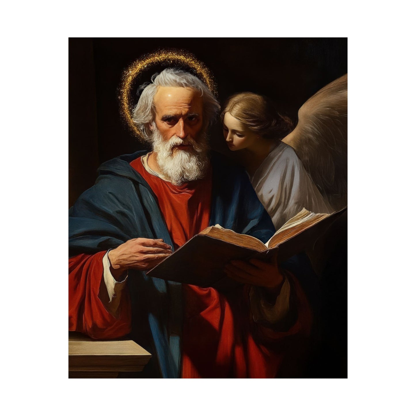 Saint Matthew the Apostle - Sanctified Souls Print - Multiple Sizes - Premium Matte Vertical Posters
