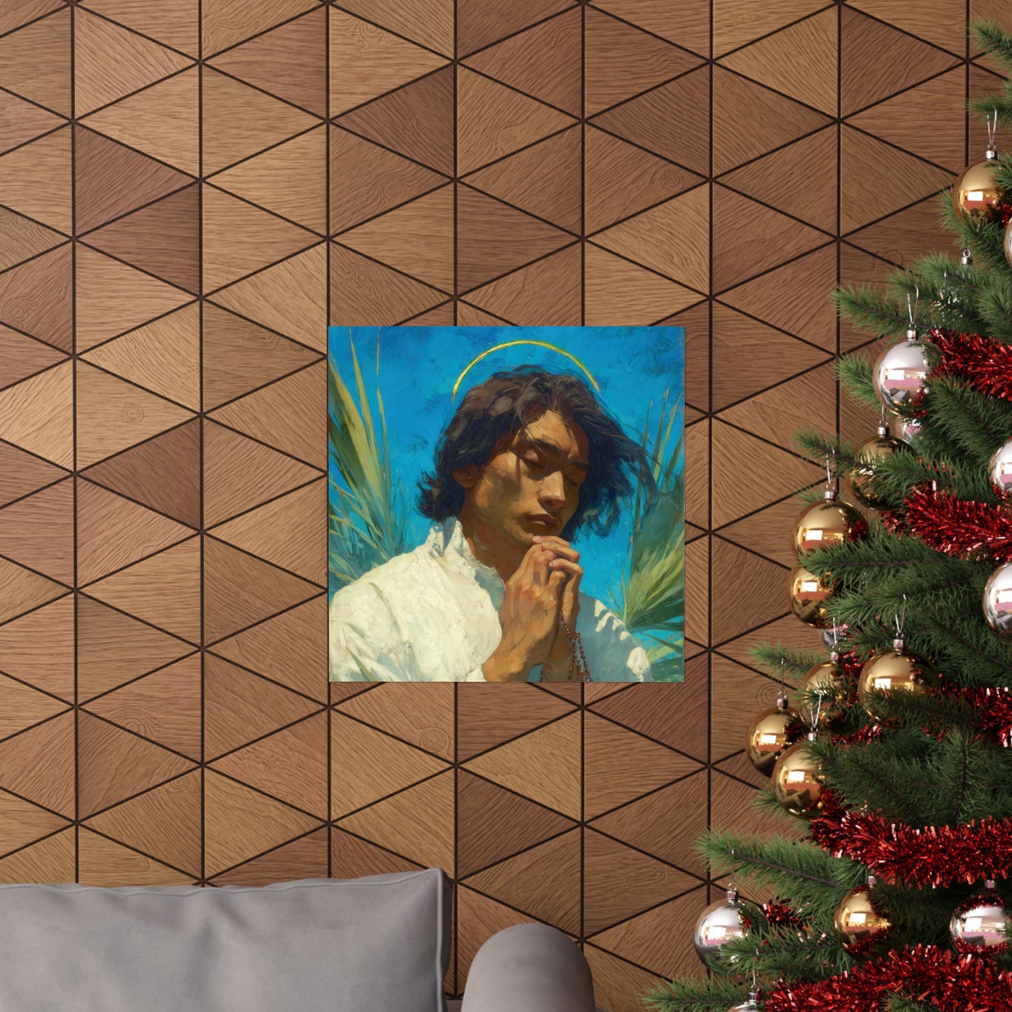 Saint Lorenzo Ruiz -  Catholic Art - Multiple Sizes - Premium Posters - Catholic Art - Christian Home - Catholic Saint Art
