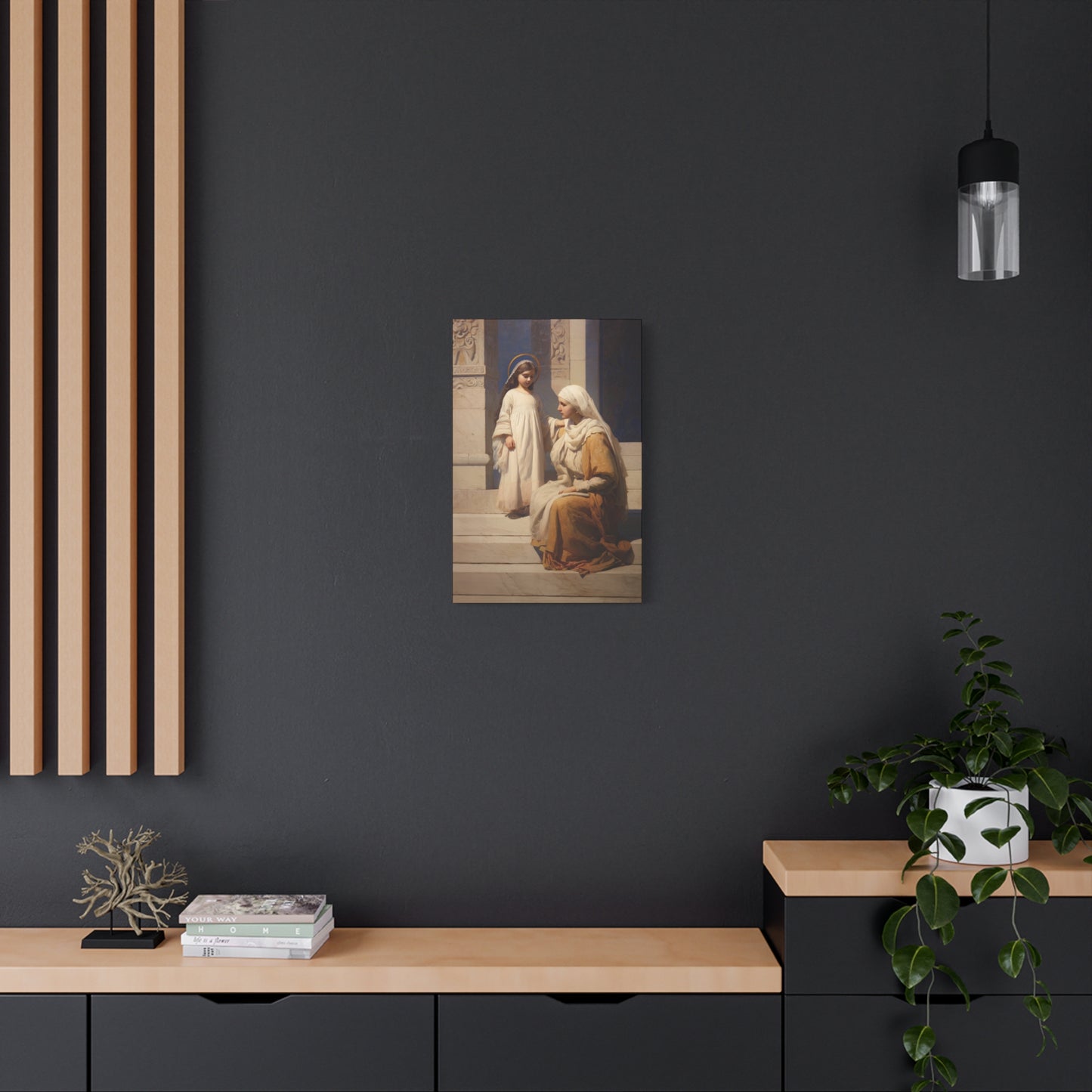 The Feast of the Presentation of the Blessed Mary - Gallery Wrapped Canvas - Print - Religious Art for your Home - Catholic