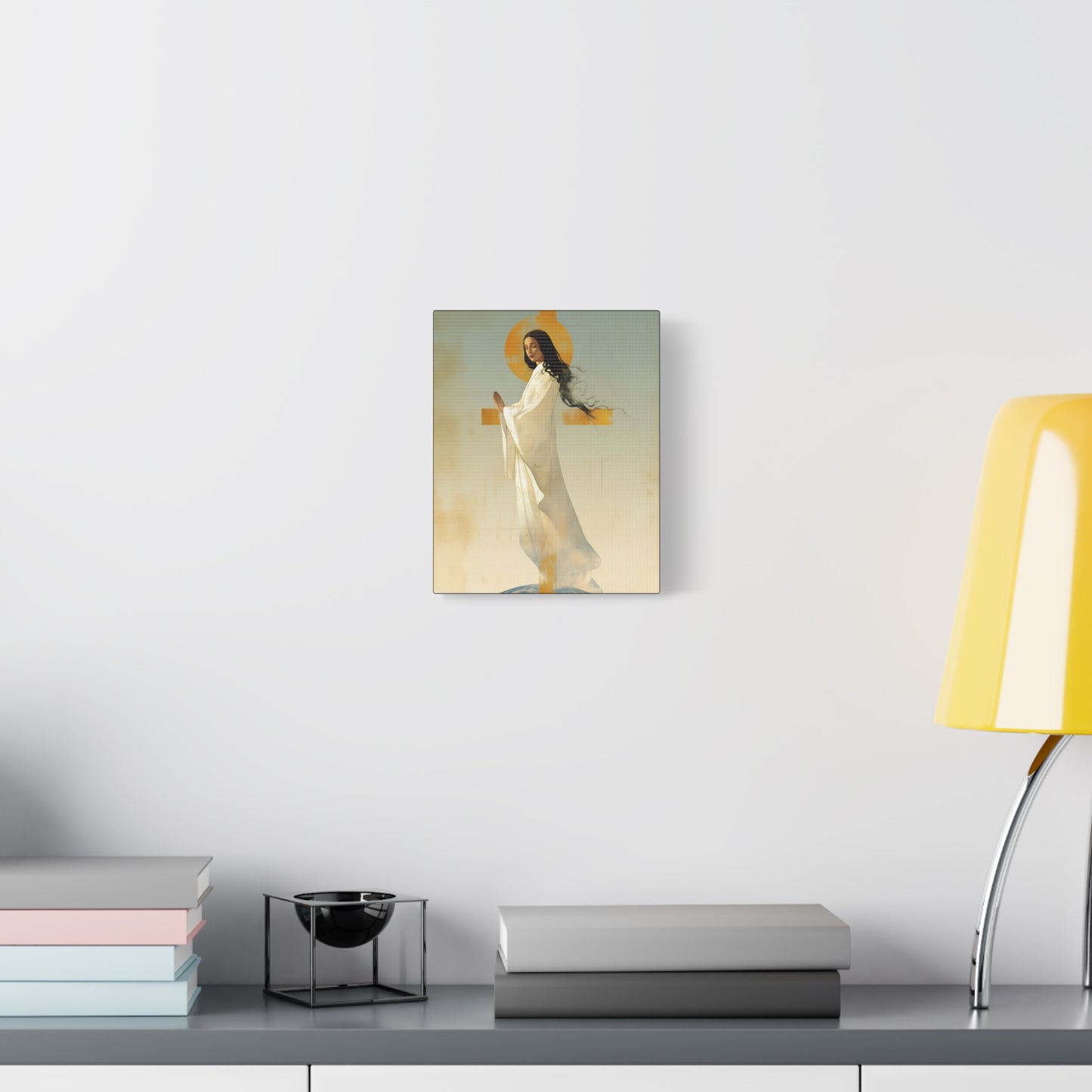 Our Lady of Akita - Mother Mary - Gallery Wrapped Canvas - Print - Religious Art for your Home - Catholic